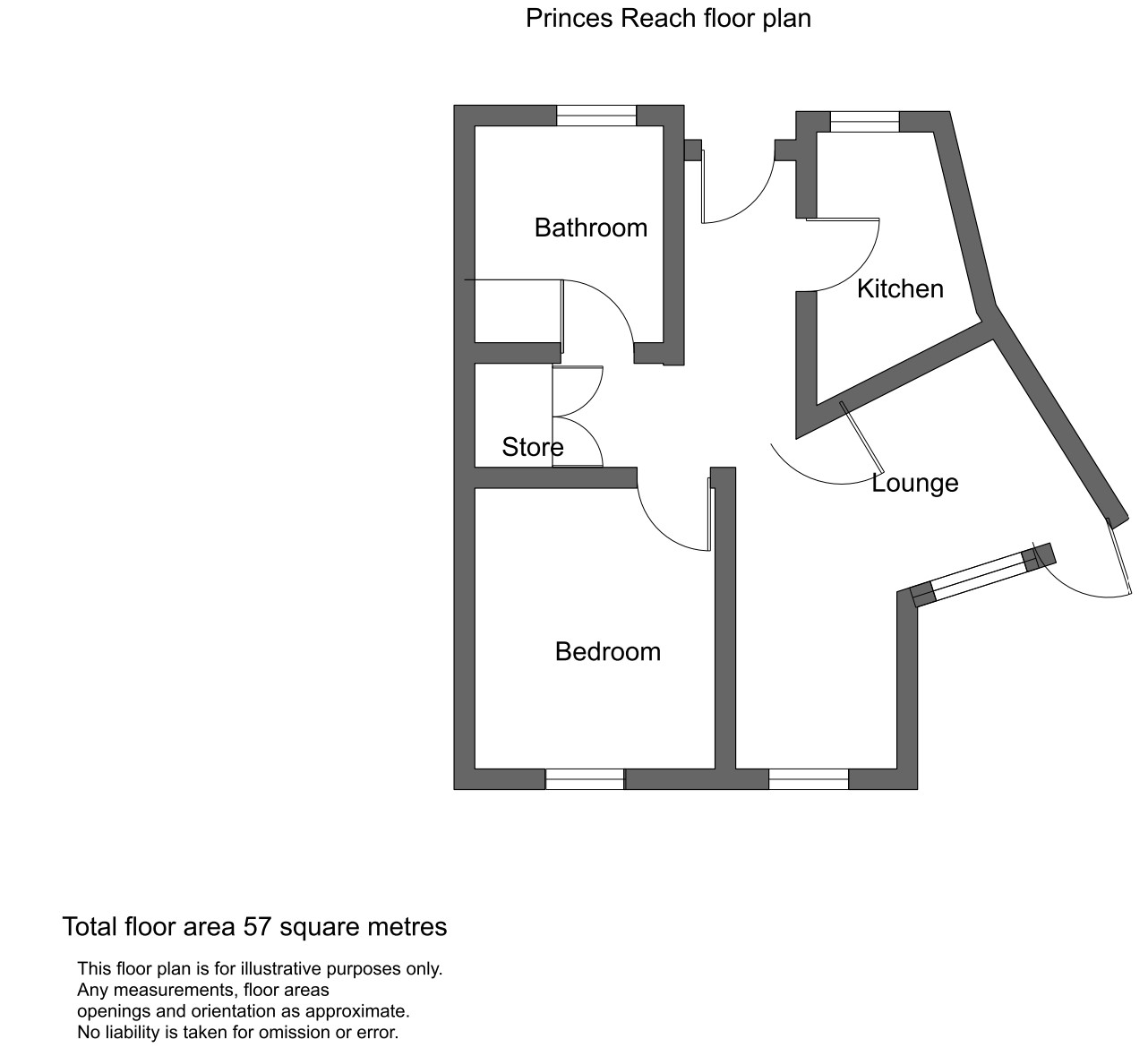 1 Princes Reach, Navigation Way, Preston floorplan