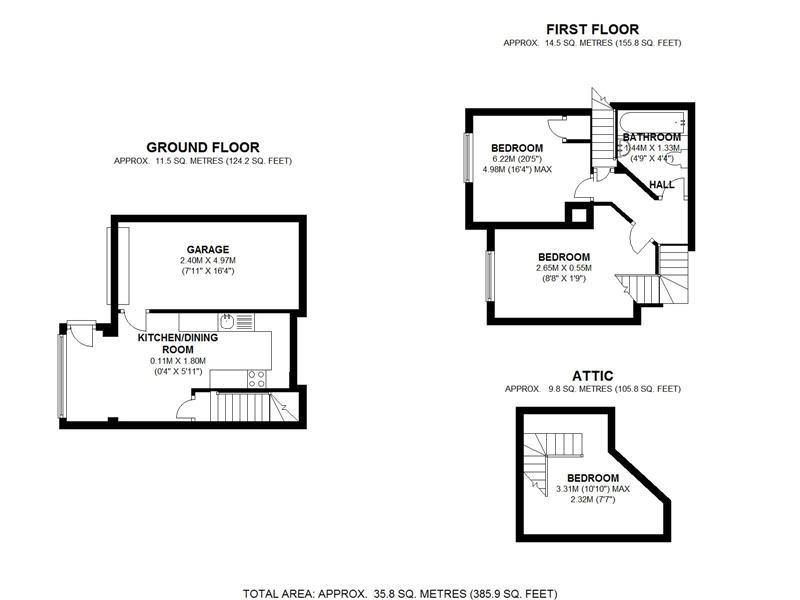 5, Wilson Place, Oxford floorplan