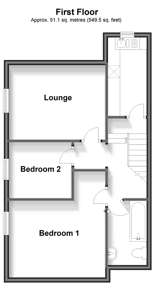 Avenue Road, Shanklin, Isle Of Wight PO37, 2 bedroom flat for sale