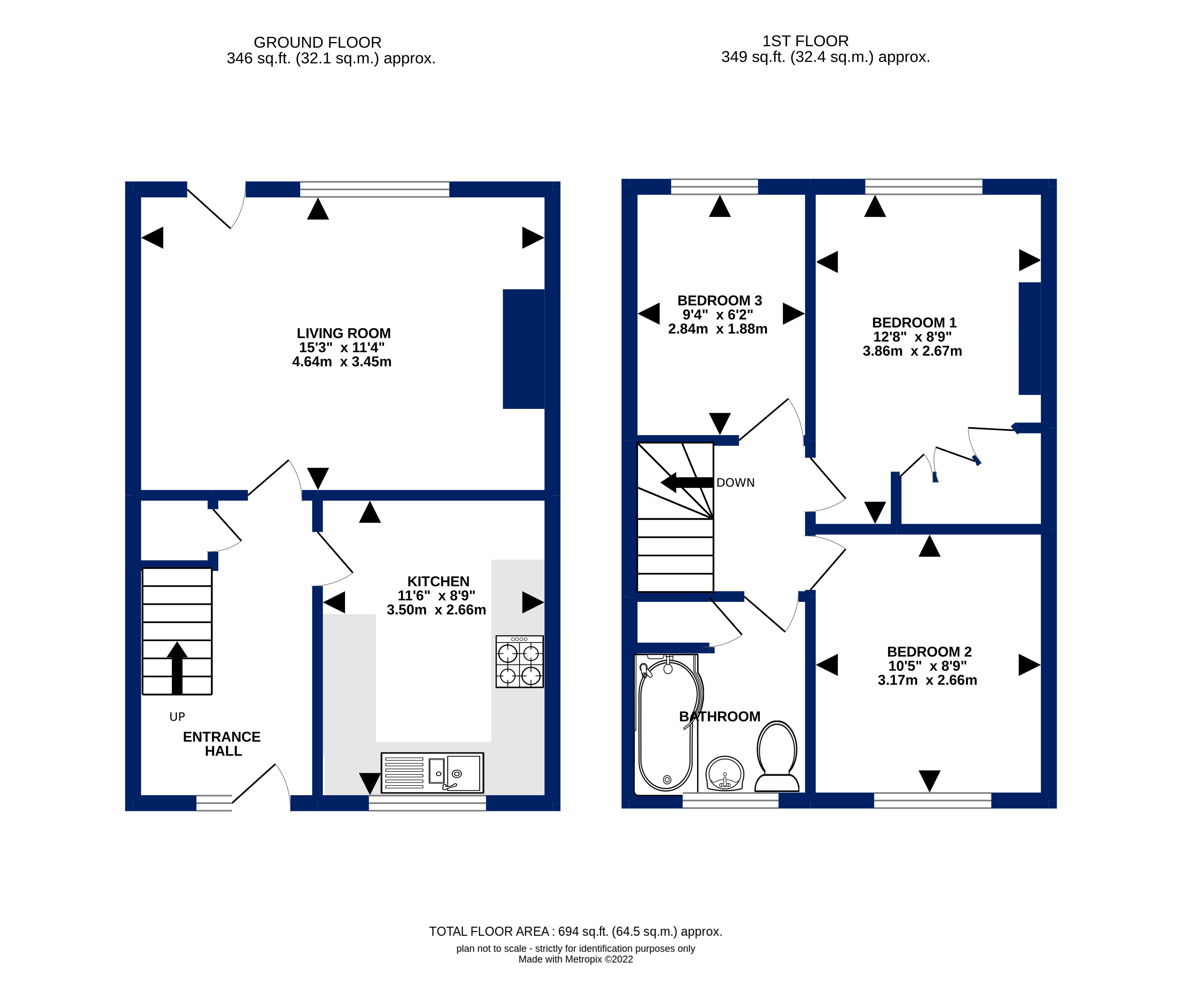 Hough Side Road, Pudsey, West Yorkshire LS28, 3 bedroom terraced house