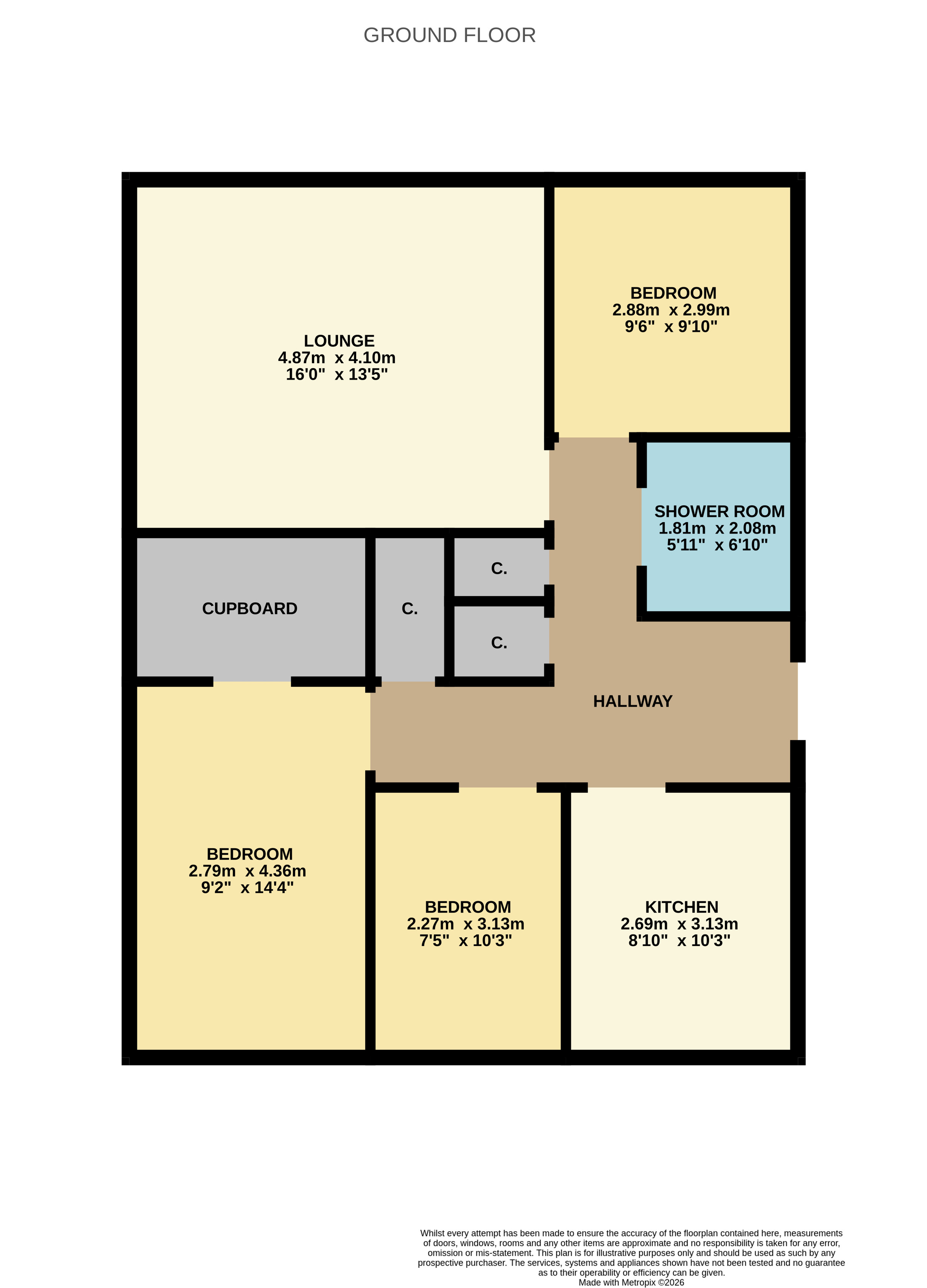 33, Gellatly Place, Brechin floorplan