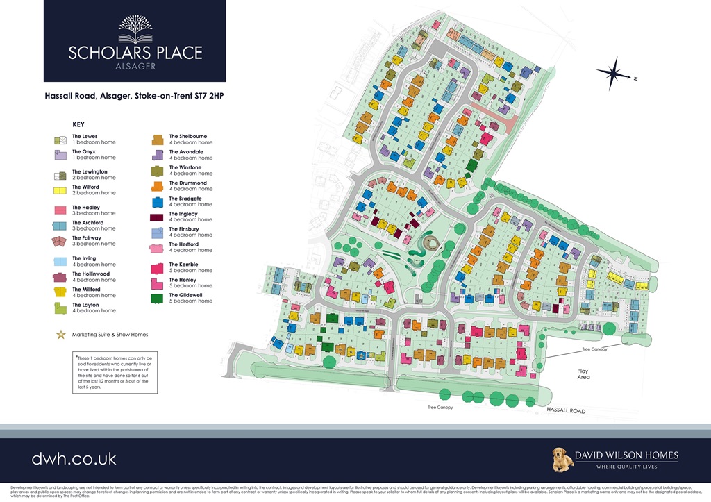 "Ingleby" at Hassall Road, Alsager, StokeOnTrent ST7, 4 bedroom