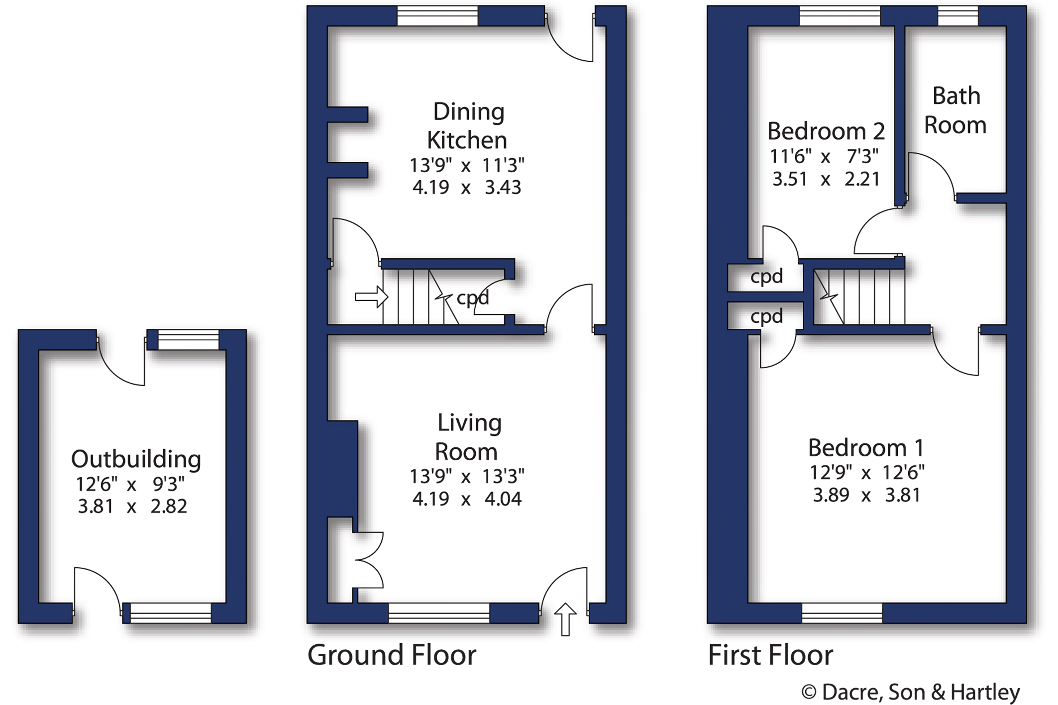 14, South Street, Skipton floorplan