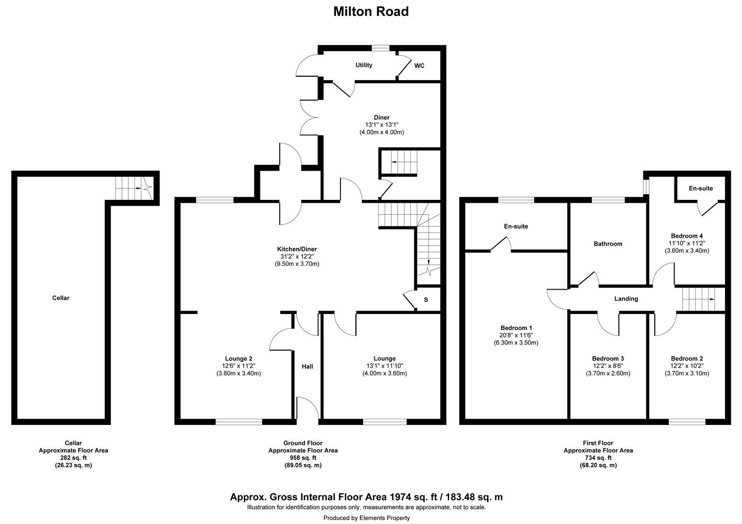 137A, Milton Road, Barnsley floorplan