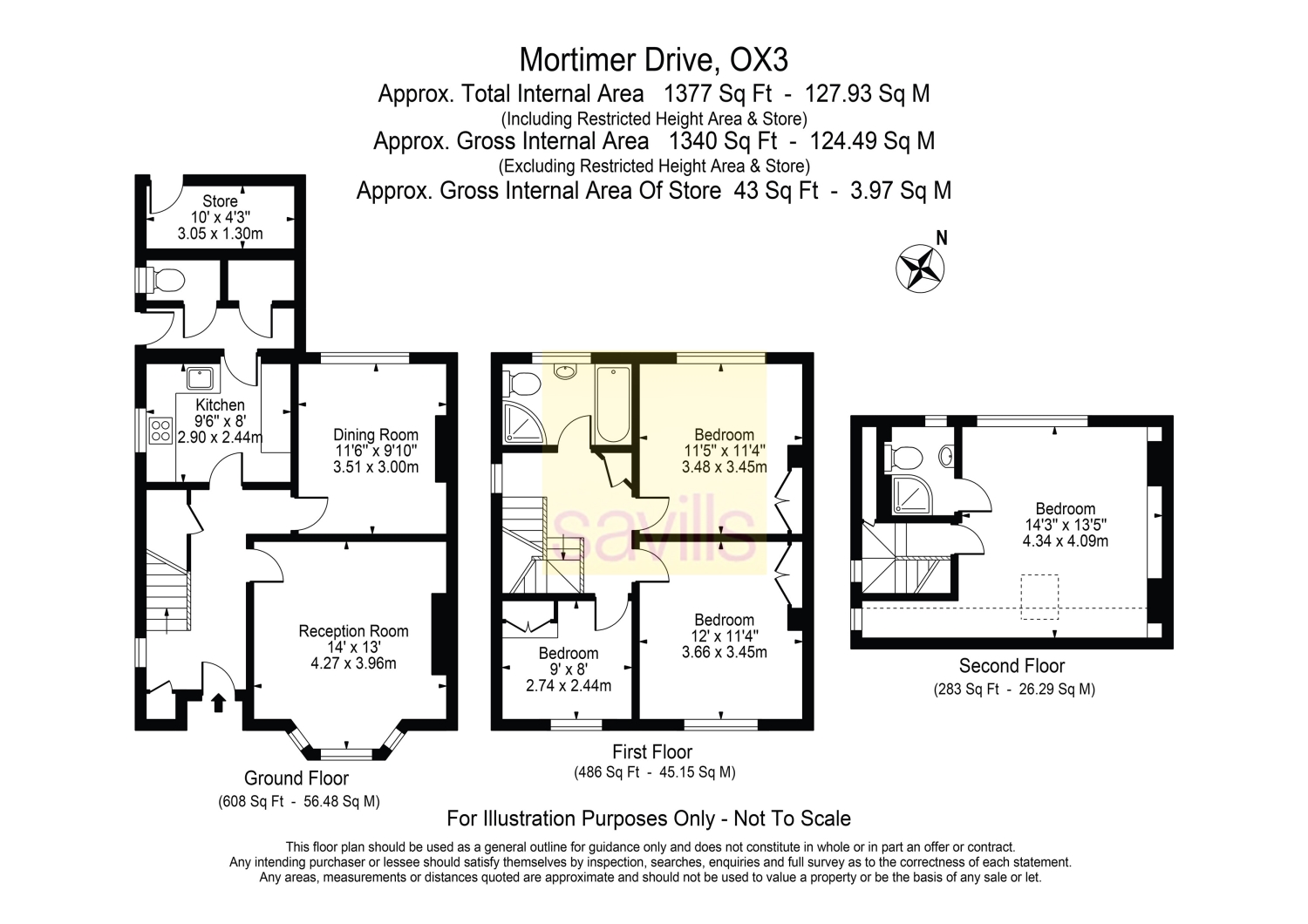 8, Mortimer Drive Marston, Oxford floorplan