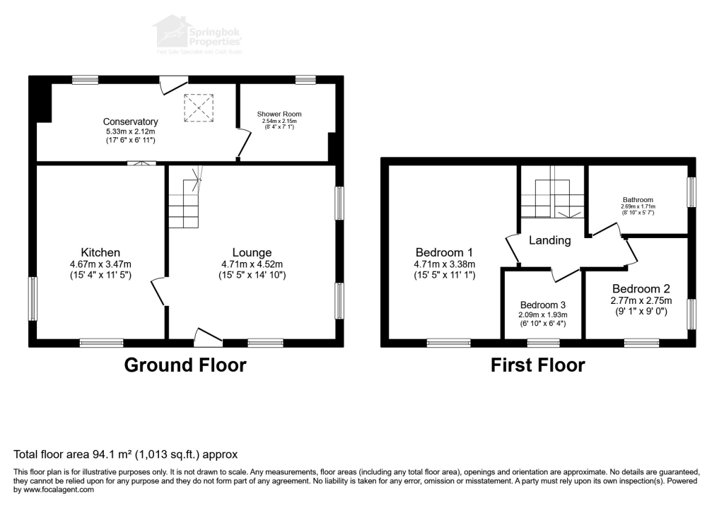 Plas Y Fer, Mynyddcerrig, Llanelli floorplan
