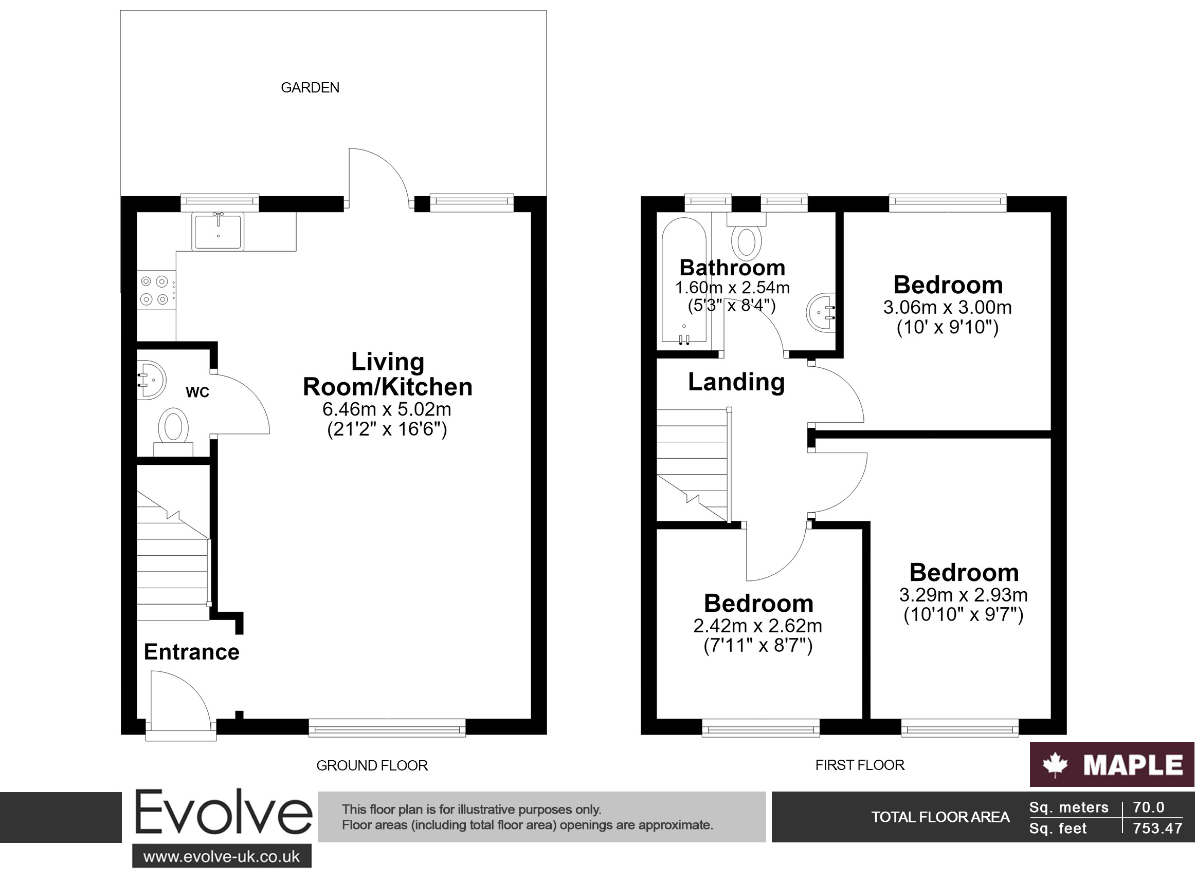 62, Muirfield Road, Watford floorplan