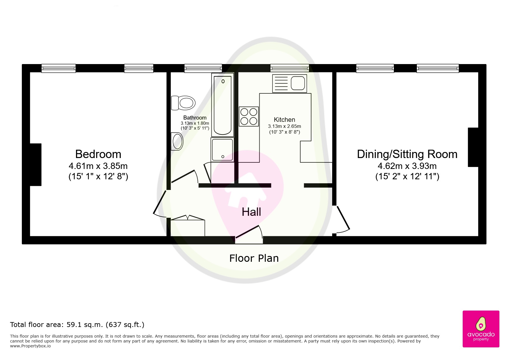 8 Park Lawn, Farnham Royal, Buckinghamshire floorplan