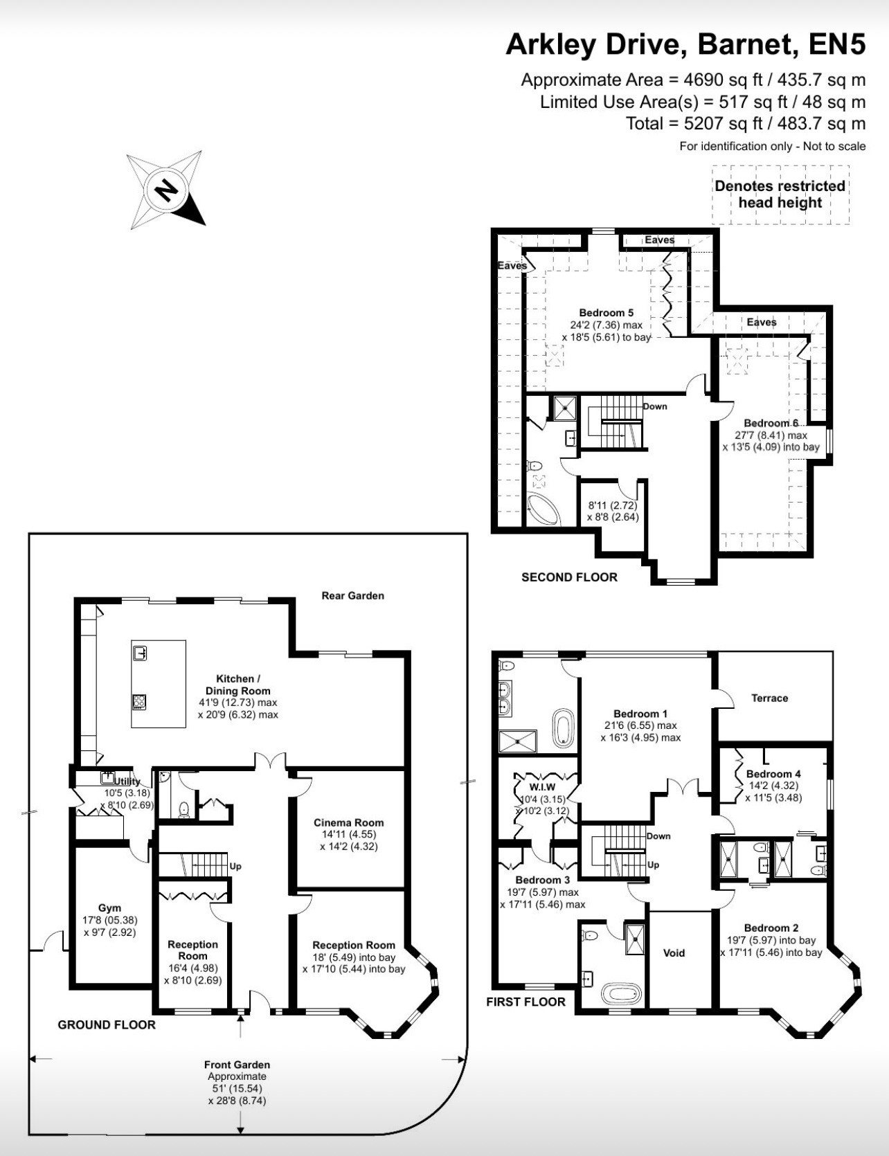 High Prospect,, Arkley Drive, Hertfordshire floorplan
