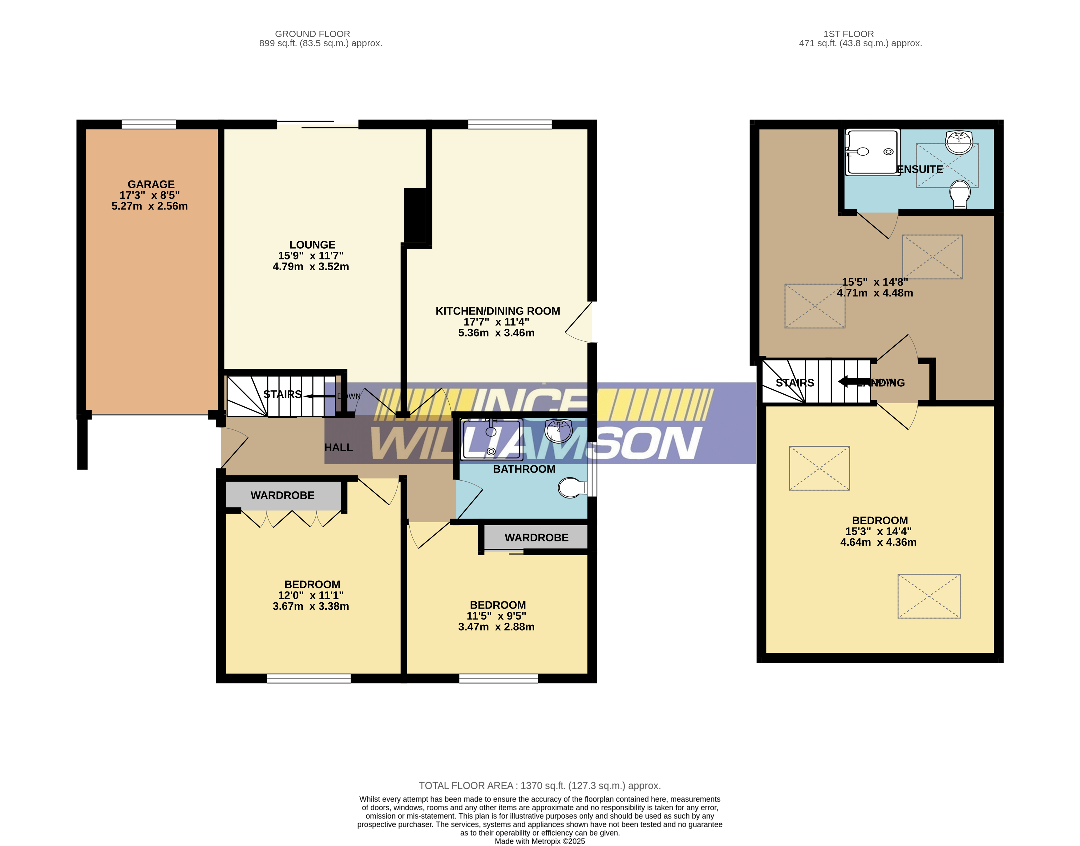 3A, Grange Drive, Chorley floorplan