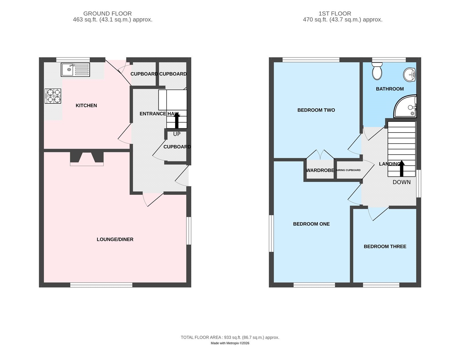 8, Brooklands Parade, West Midlands floorplan