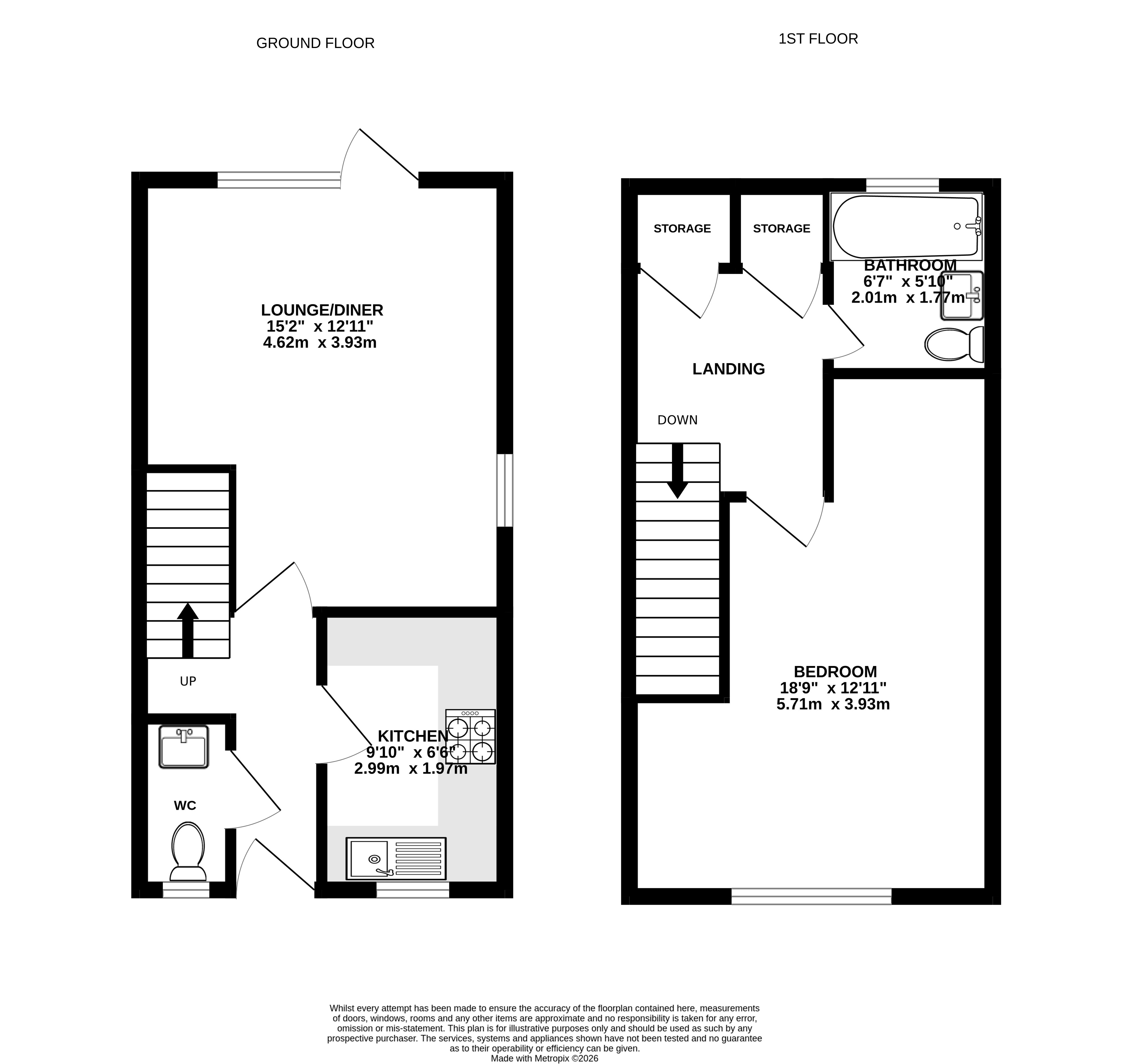 26, Sycamore Drive, Ash Vale floorplan