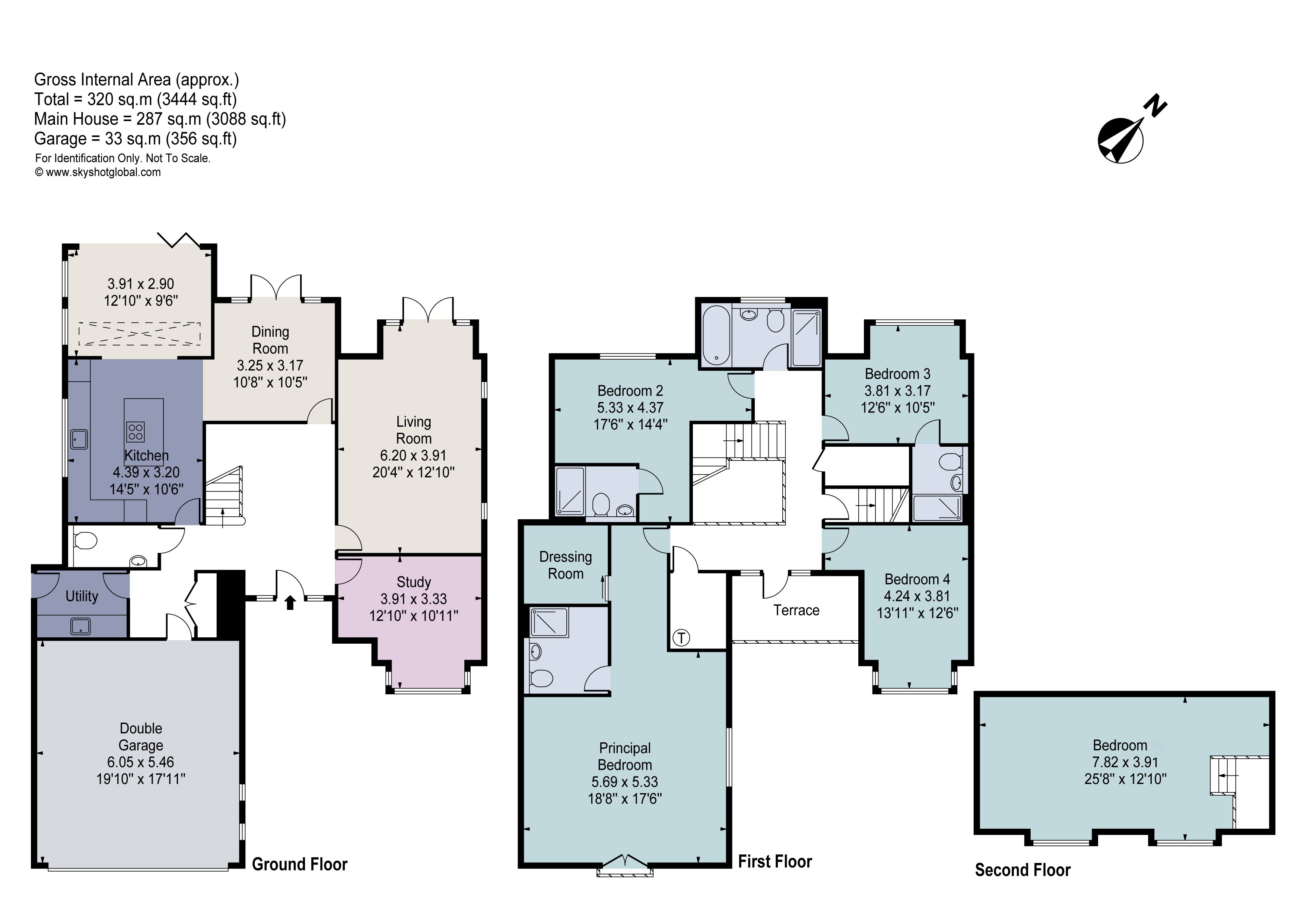 11, Pitt Rivers Close, Surrey floorplan