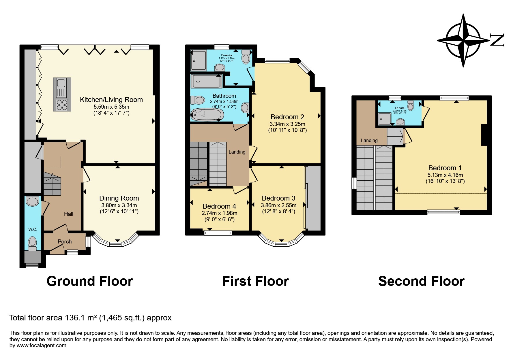 459, Barrows Lane, Birmingham floorplan