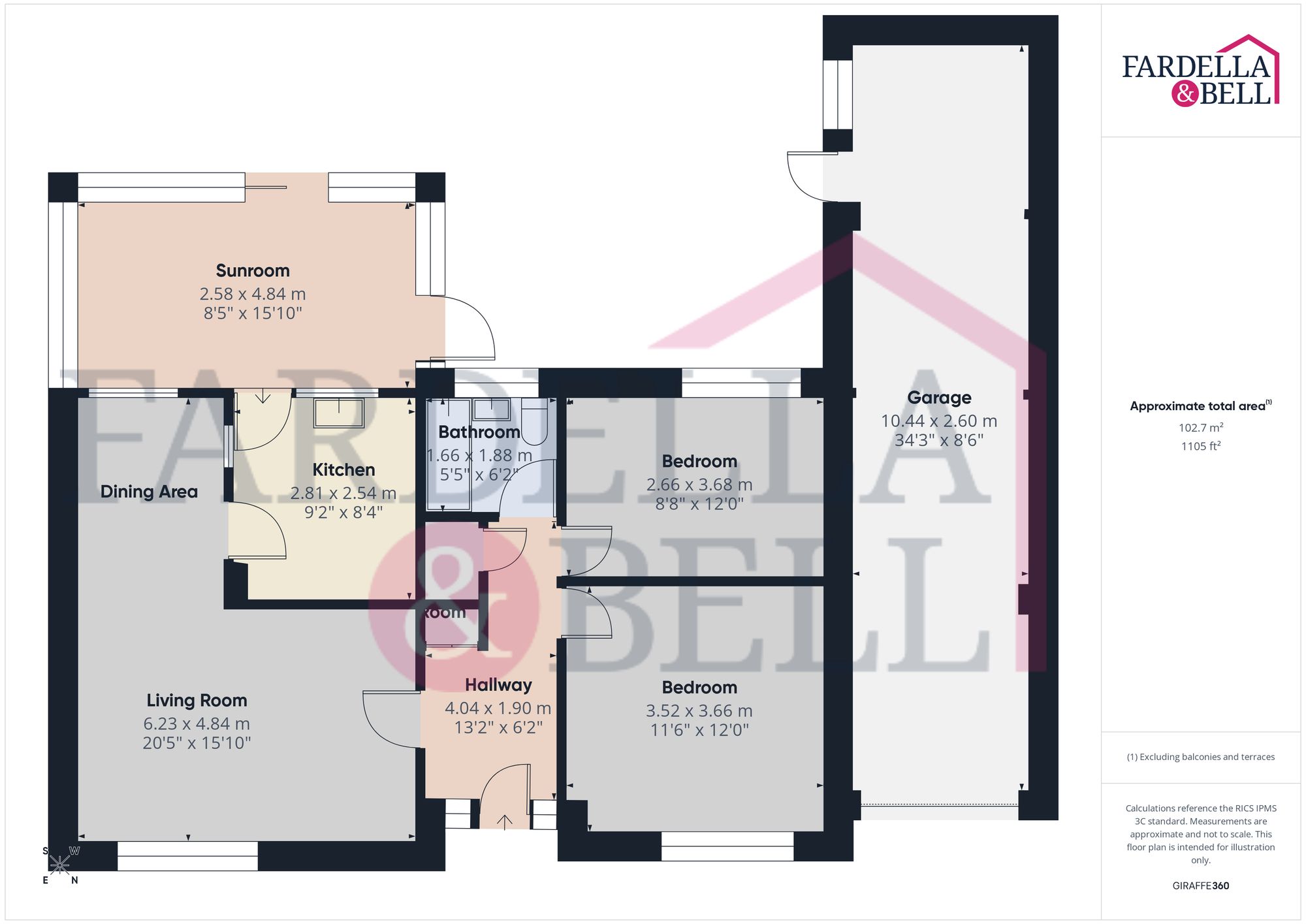 27 Wellfield Drive, Burnley floorplan