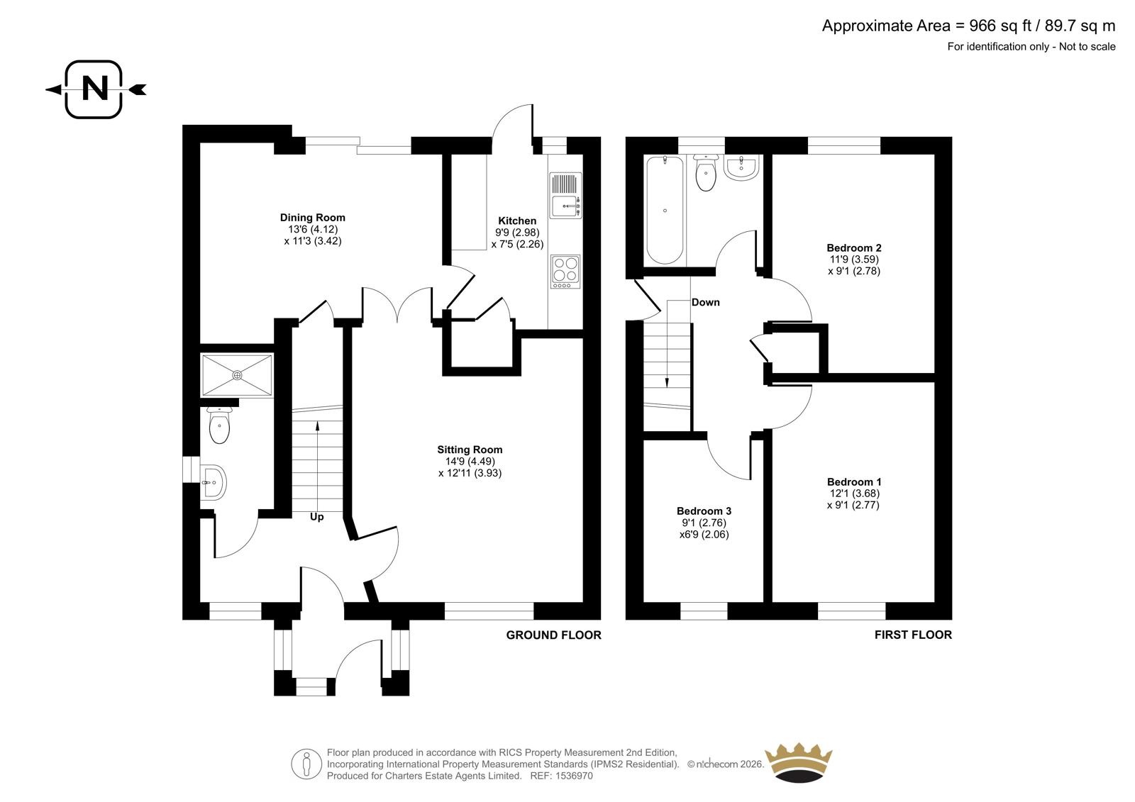 Wear Close, West Sussex floorplan