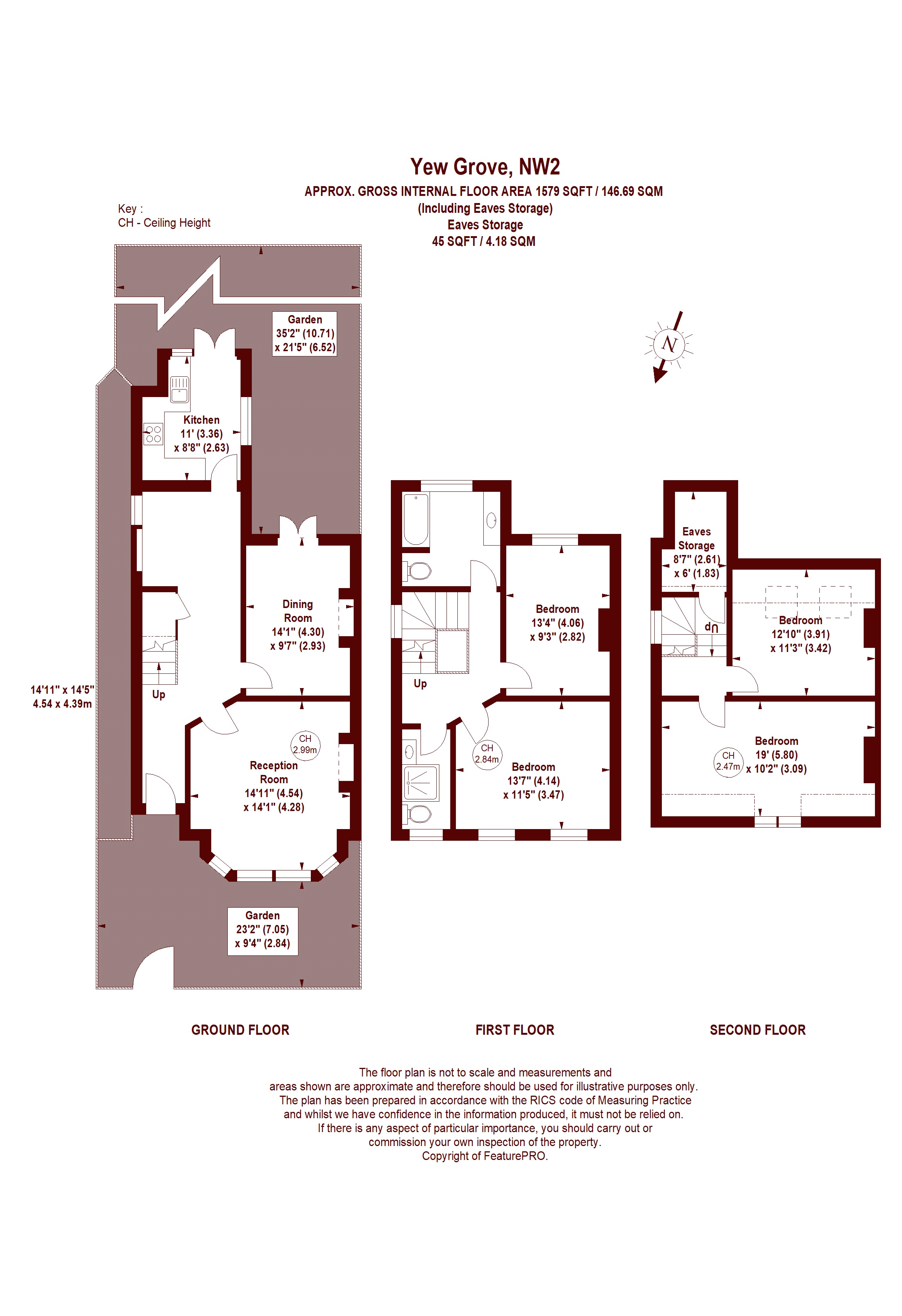 4 Bedrooms Semi-detached house for sale in Yew Grove, London NW2