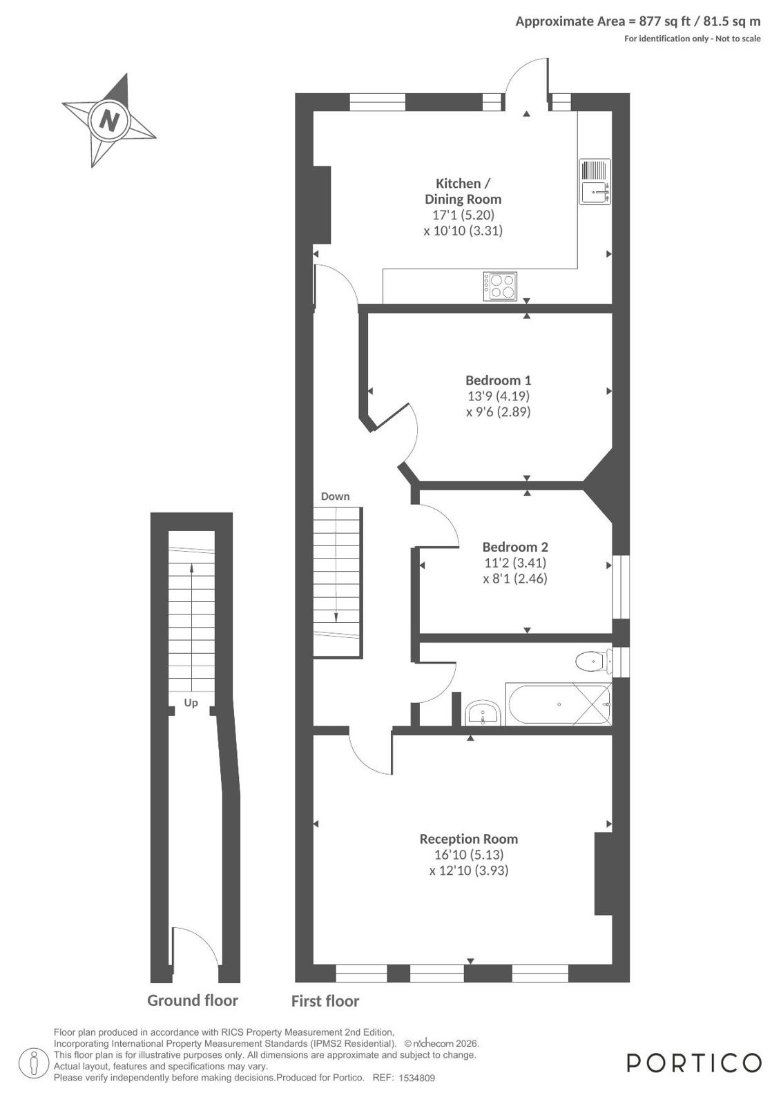 Valetta Road, London floorplan