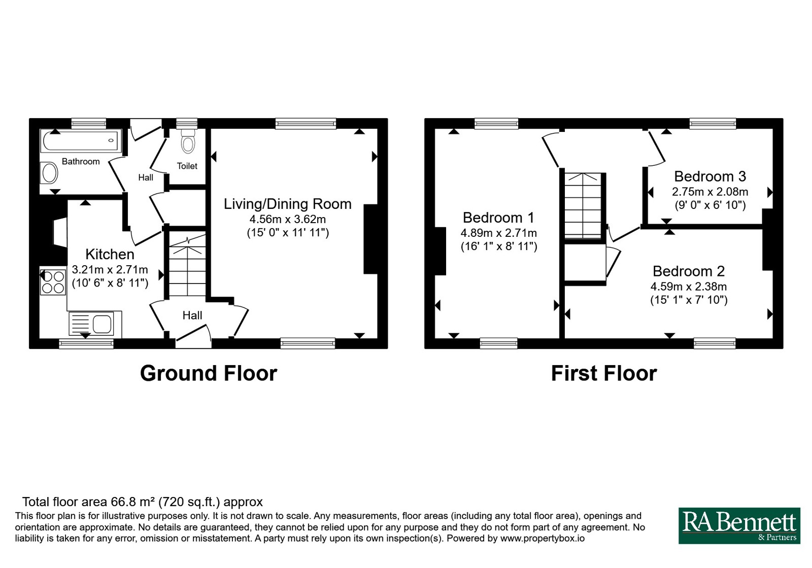 29, First Avenue, Gloucestershire floorplan