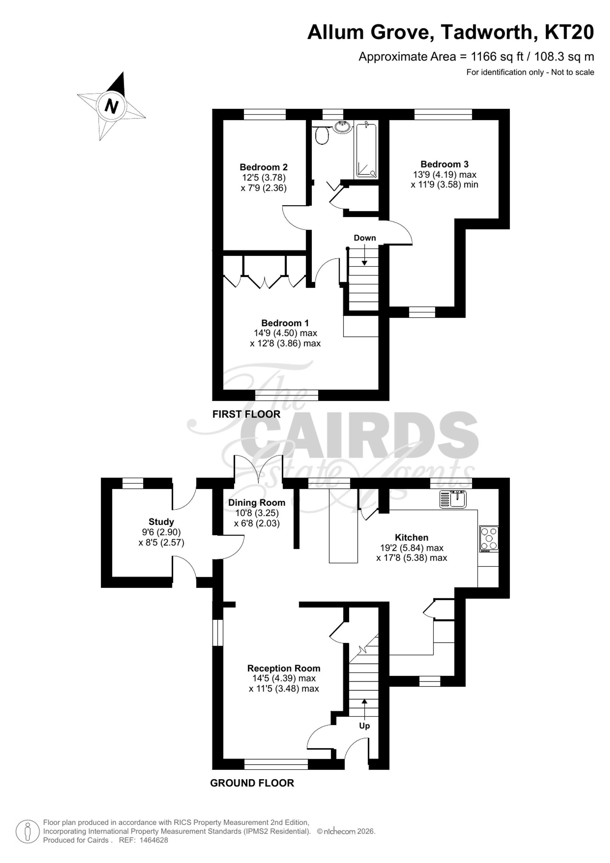 15 Allum Grove, Tadworth floorplan