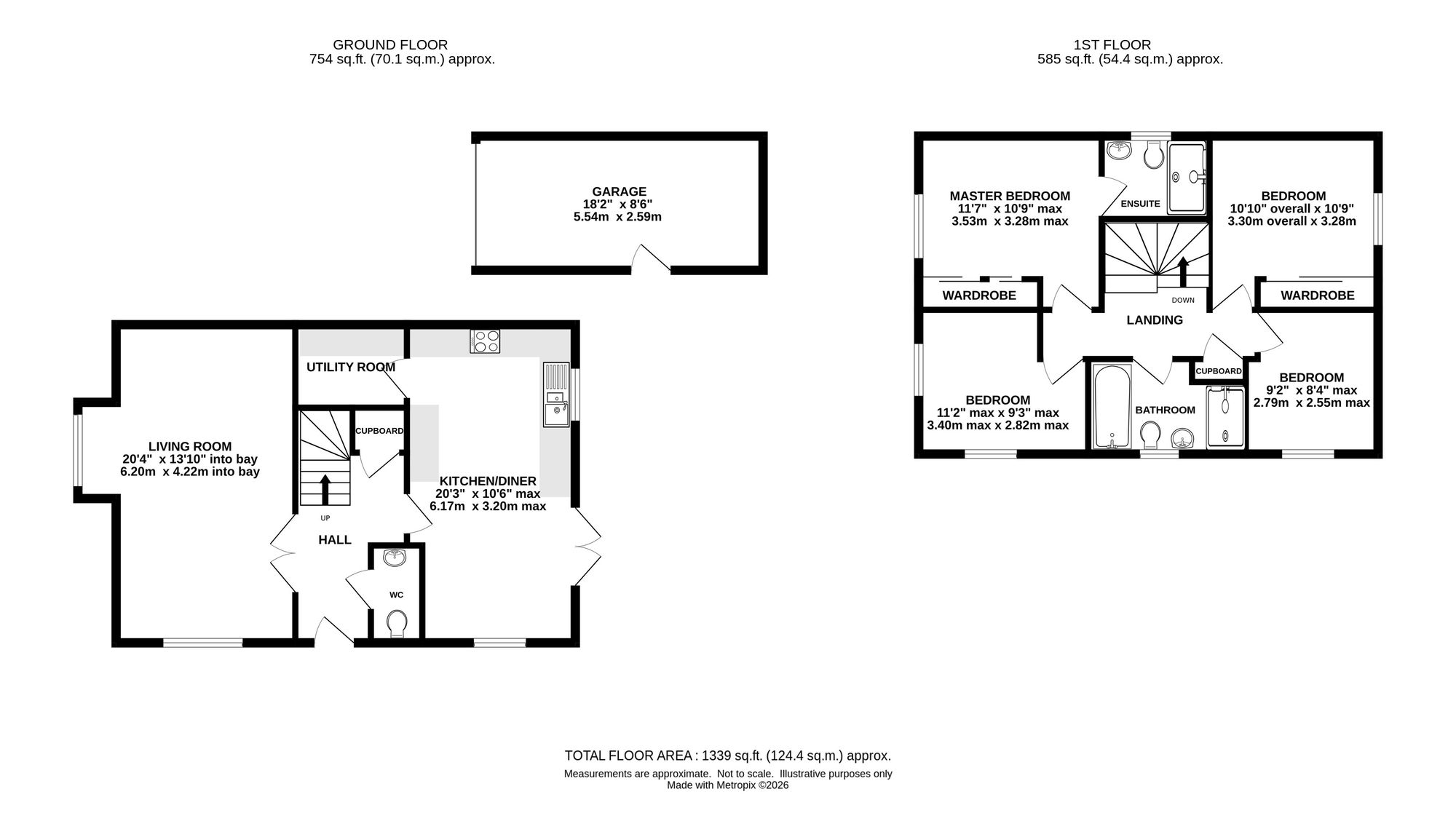1 Violet Way, Crewe floorplan