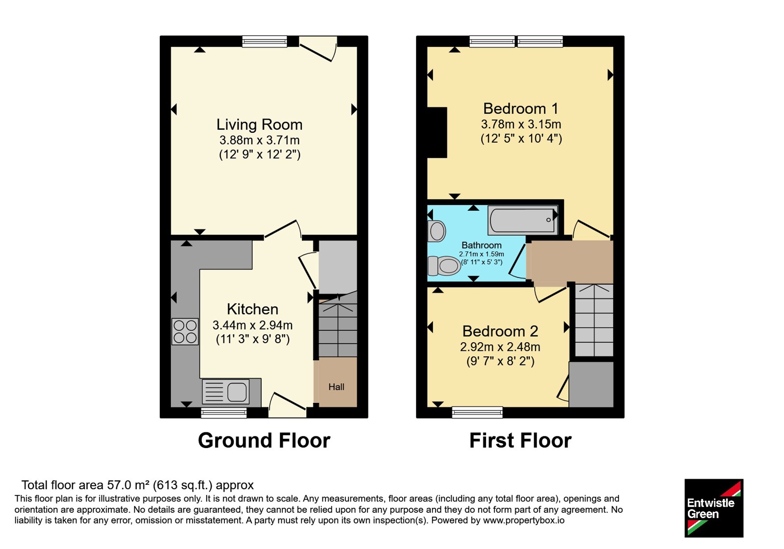 Coultate Street, Lancashire floorplan