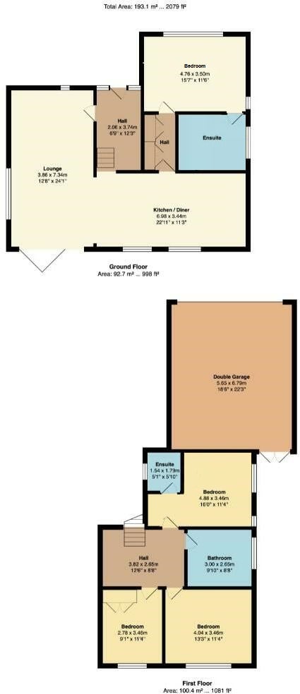 81, Haig Road, Bury floorplan