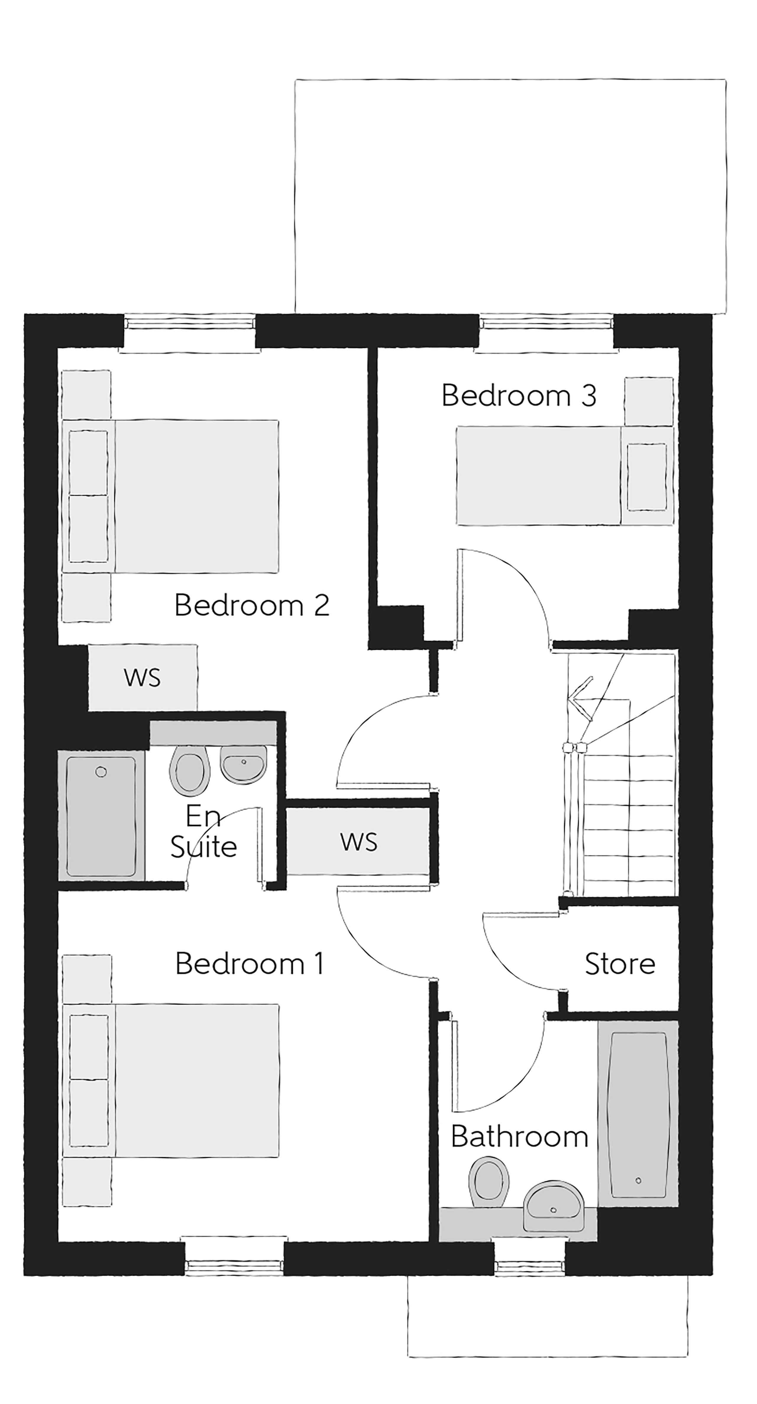 79, Pitsford Road, Manchester floorplan