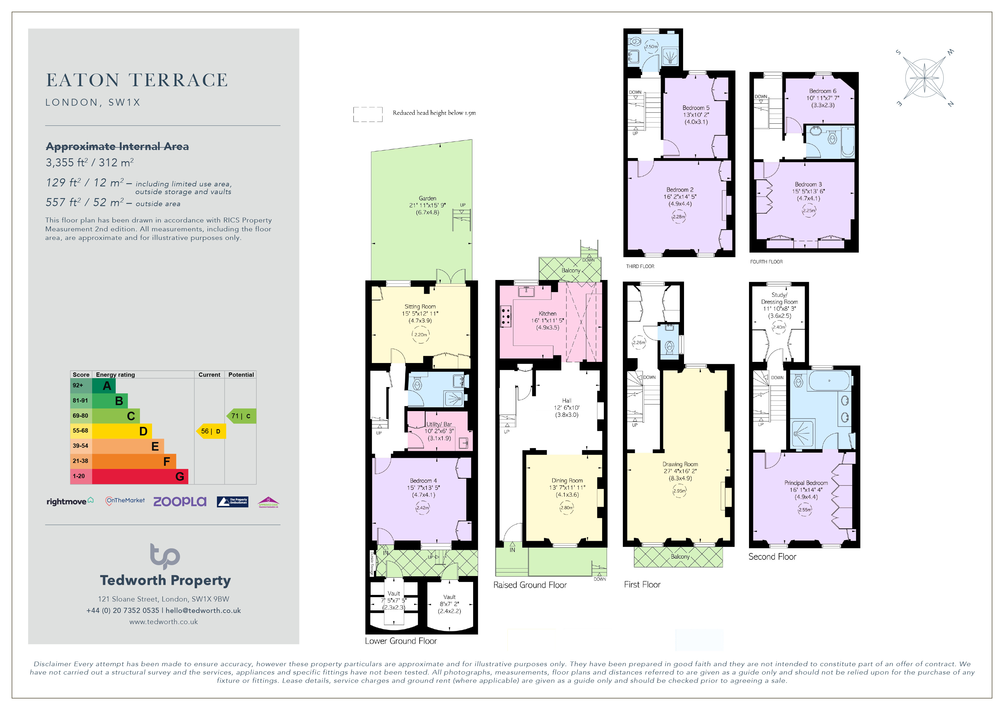 14, Eaton Terrace, London floorplan