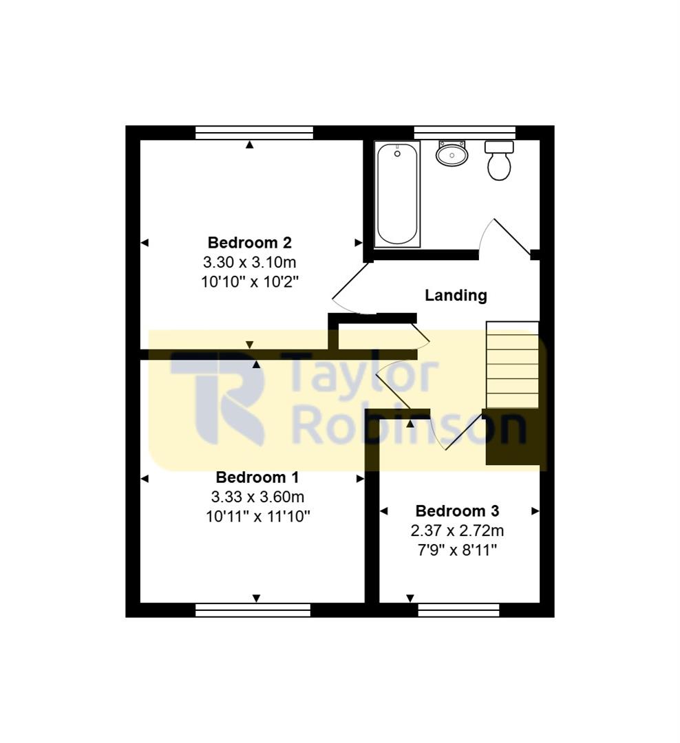 32, Loriners, Crawley floorplan