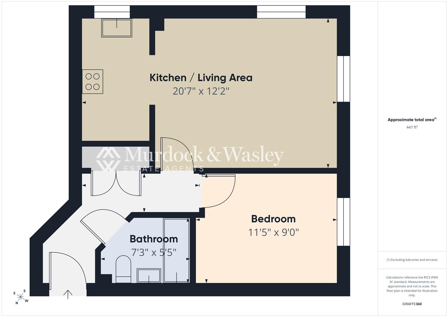 Flat 10, 66, Longhorn Avenue, Gloucester floorplan