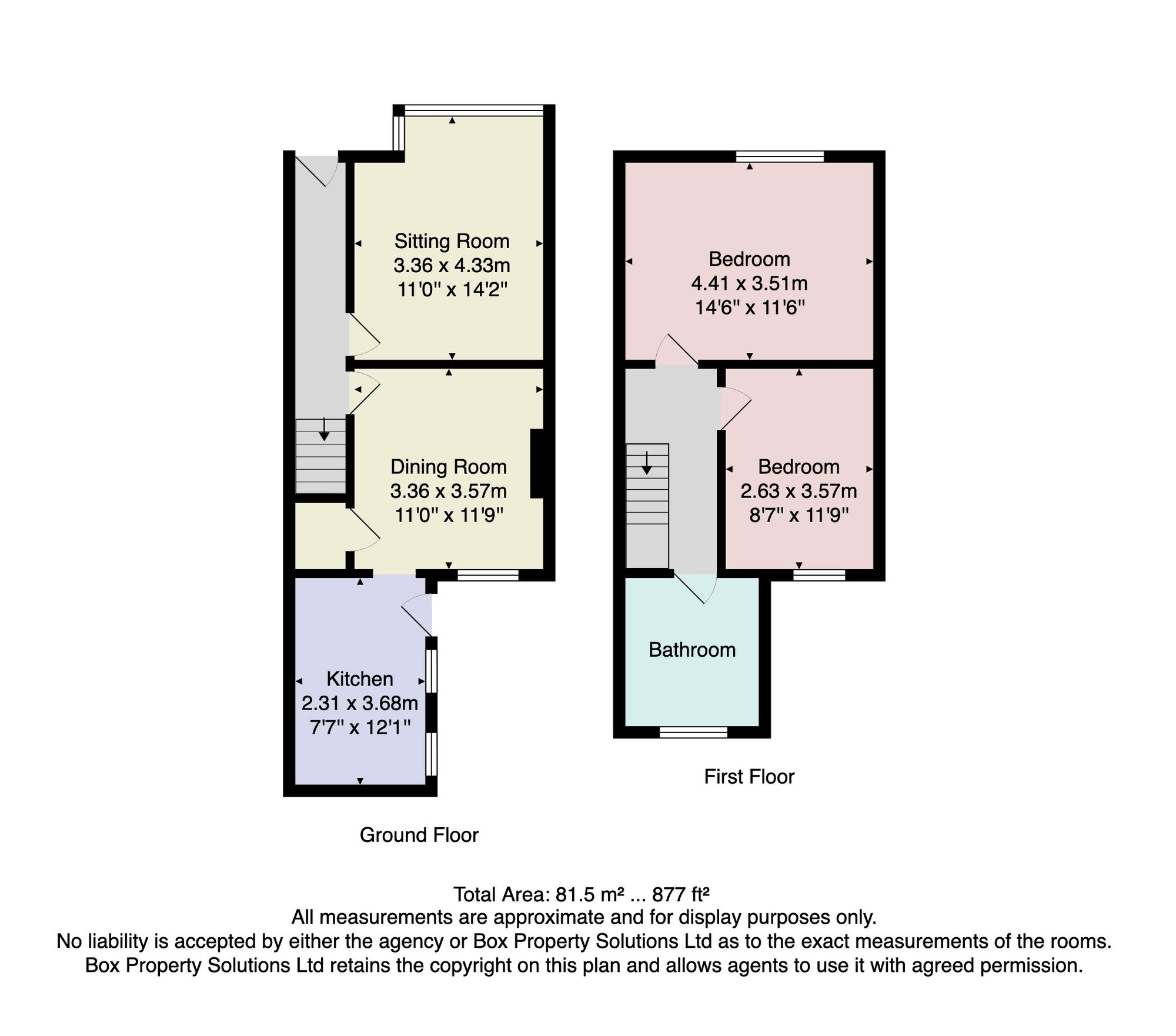 28 Dixon Terrace, Harrogate floorplan