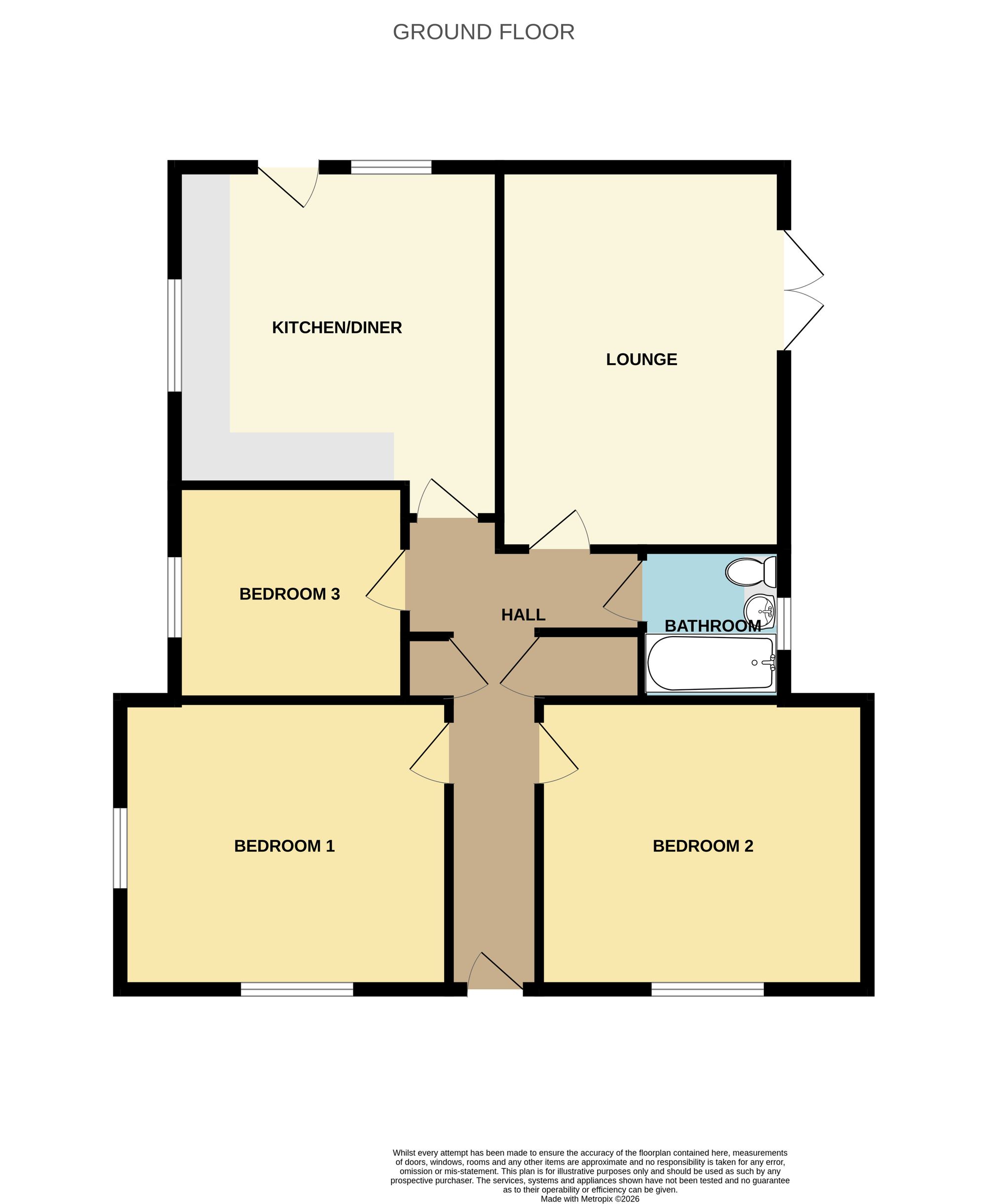 5 Church Road, Wisbech floorplan