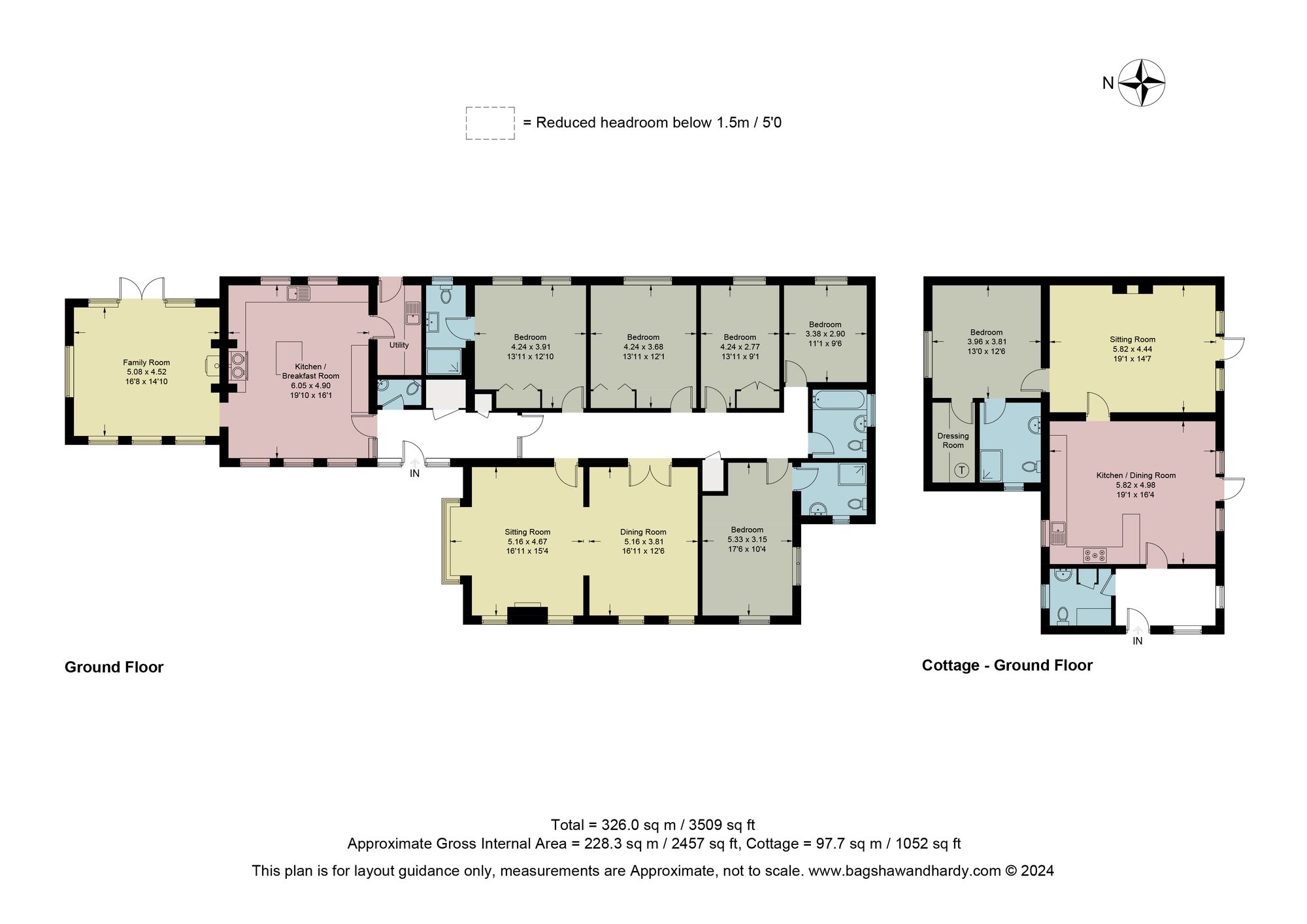 Pump House Cottage Downs Lane, Leatherhead floorplan
