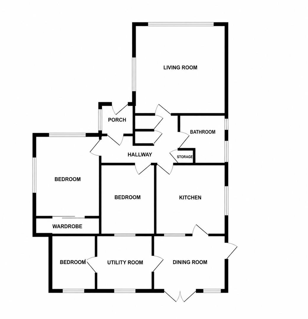 128, Park View, Hastings floorplan
