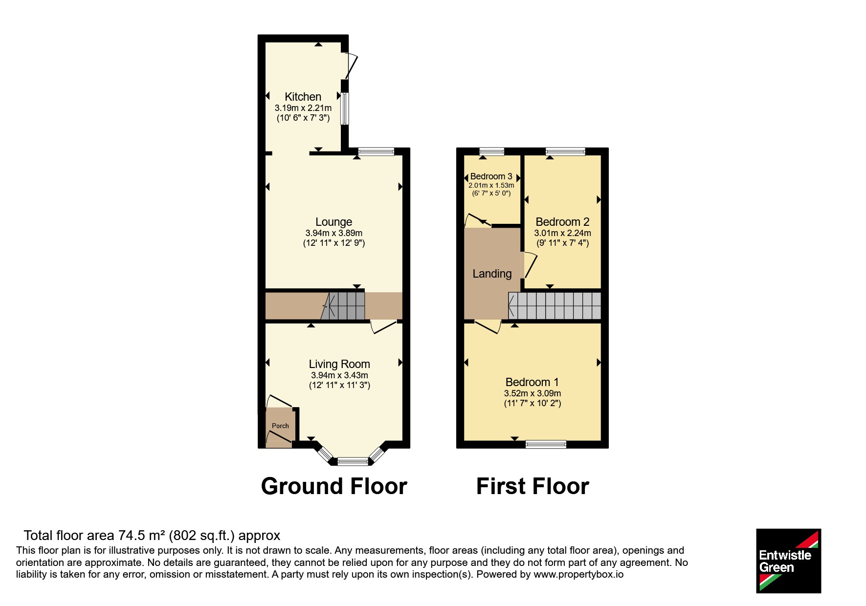 23, Enfield Road, Merseyside floorplan