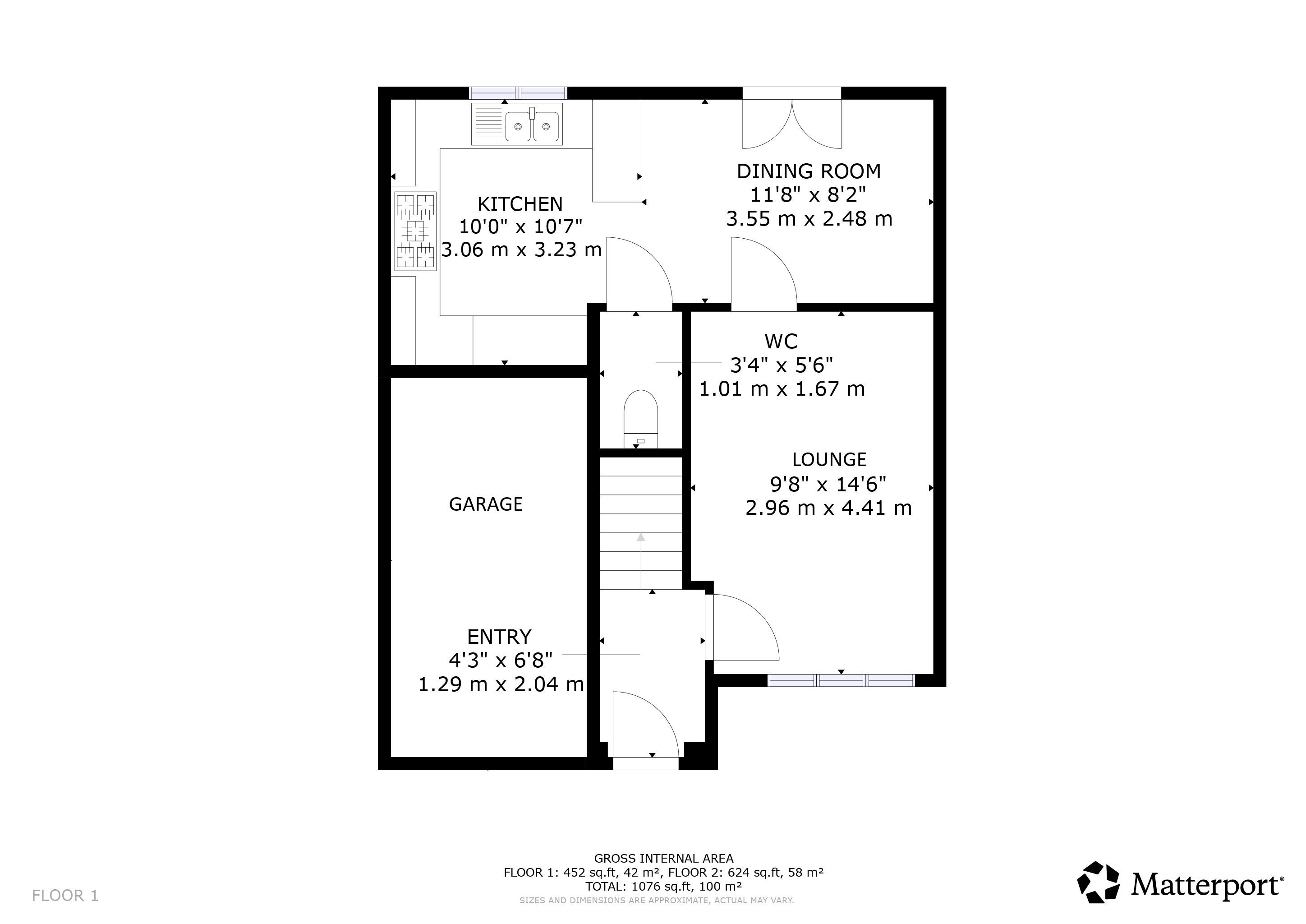 62, Templeton Way, Helensburgh floorplan