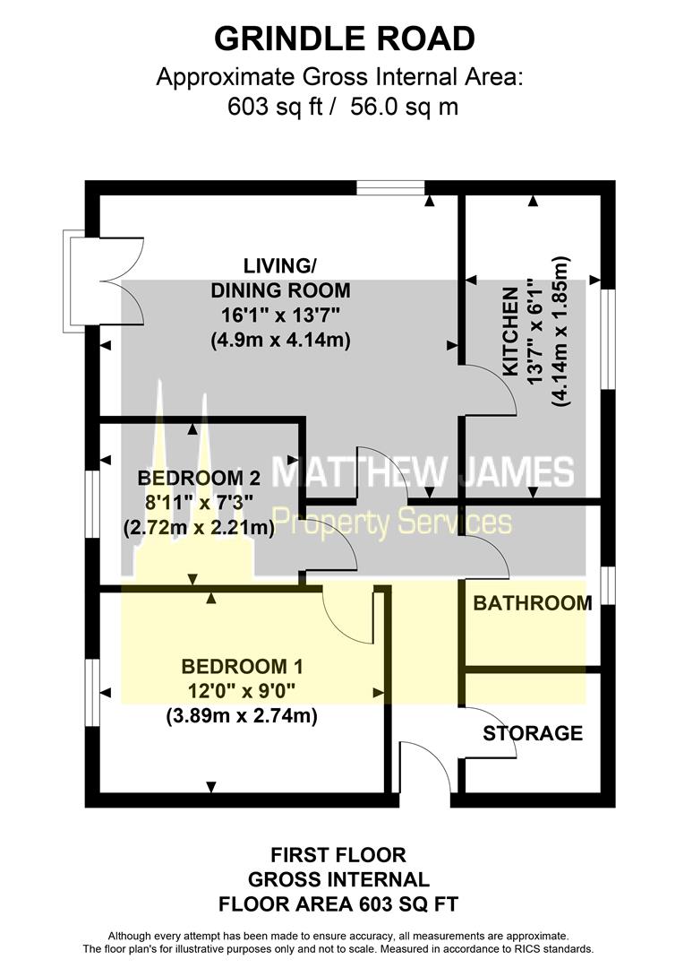 2 Bedrooms Flat for sale in Grindle Road, Longford, Coventry CV6