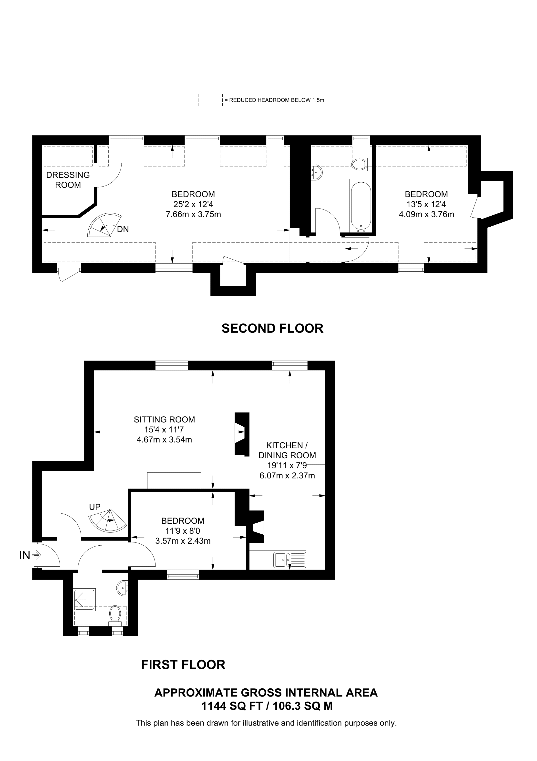 Hatch Lane, Windsor floorplan