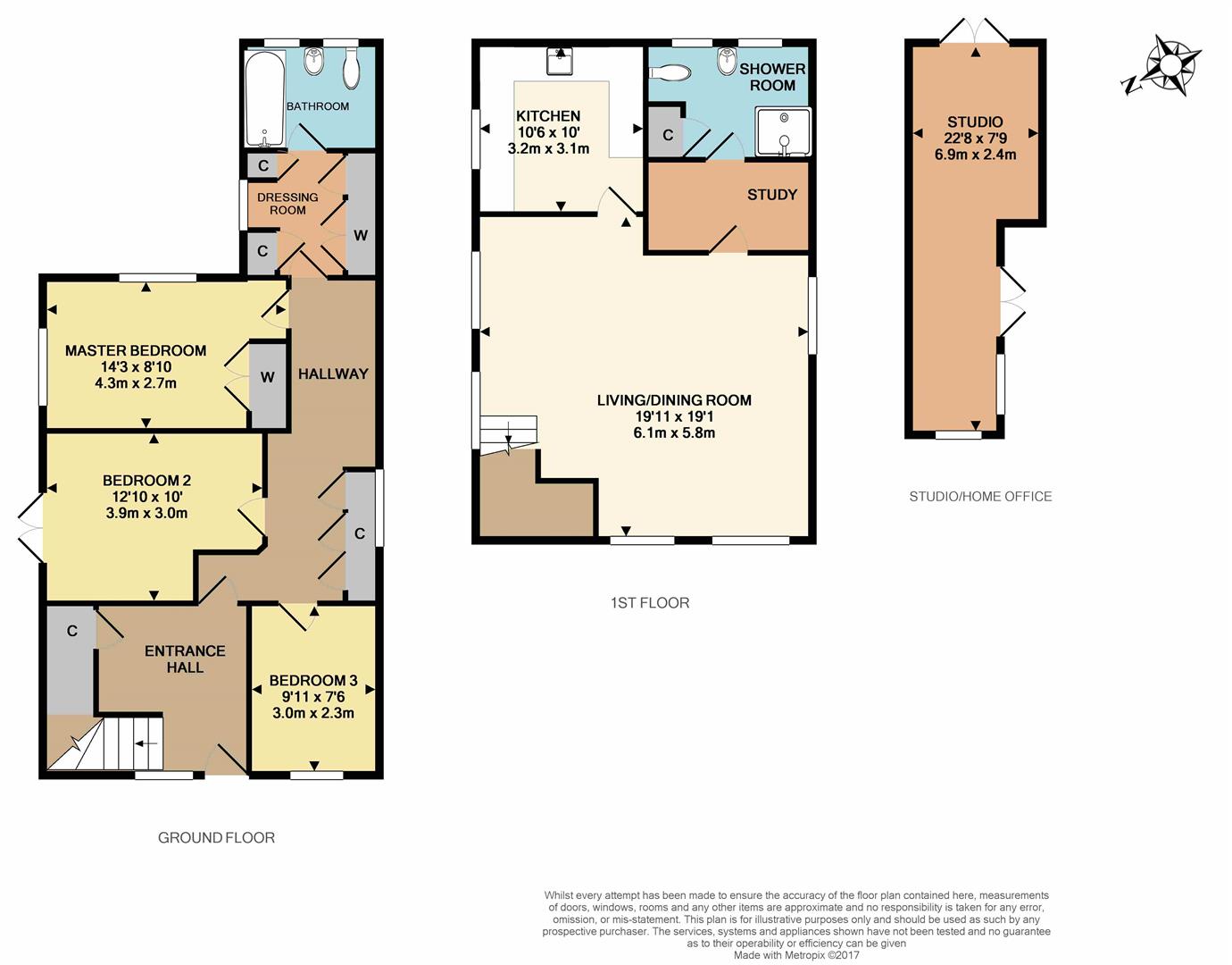 3 Bedrooms Detached house for sale in Staplegrove Road, Taunton TA1