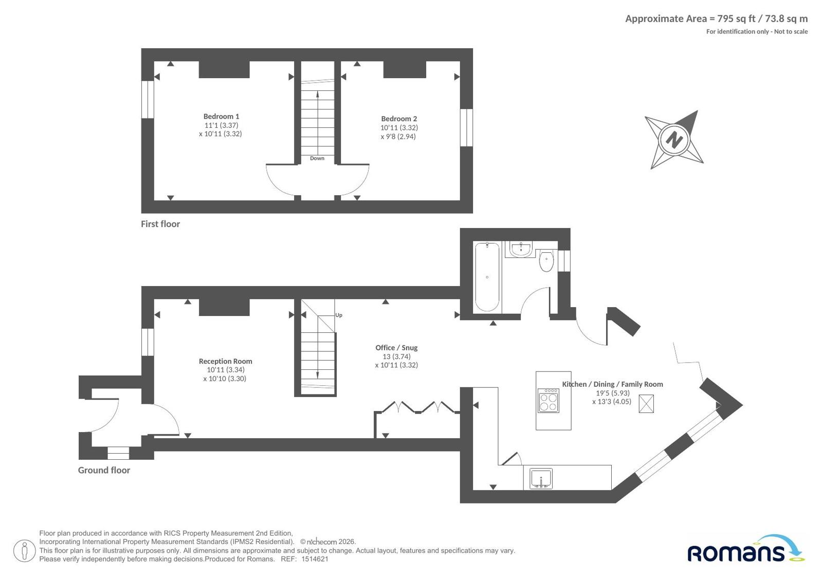 Primrose Cottage,, Ockwells Road, Berkshire floorplan