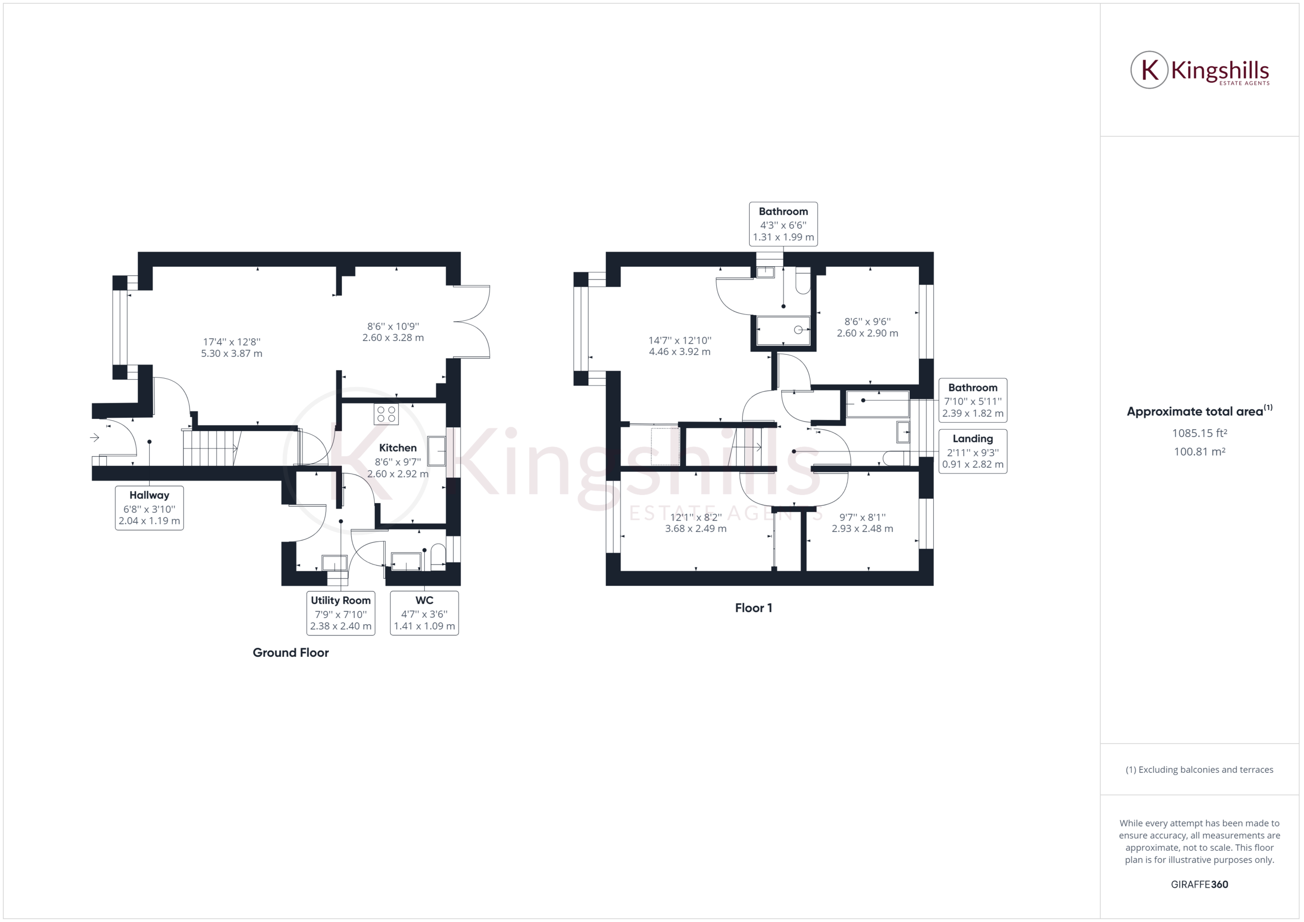 36 The Spinney, High Wycombe floorplan