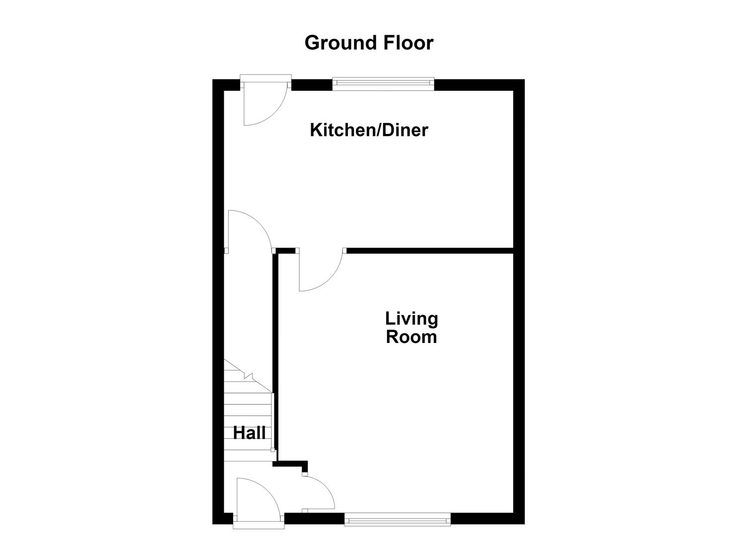 51, Westfield Street, Ossett floorplan