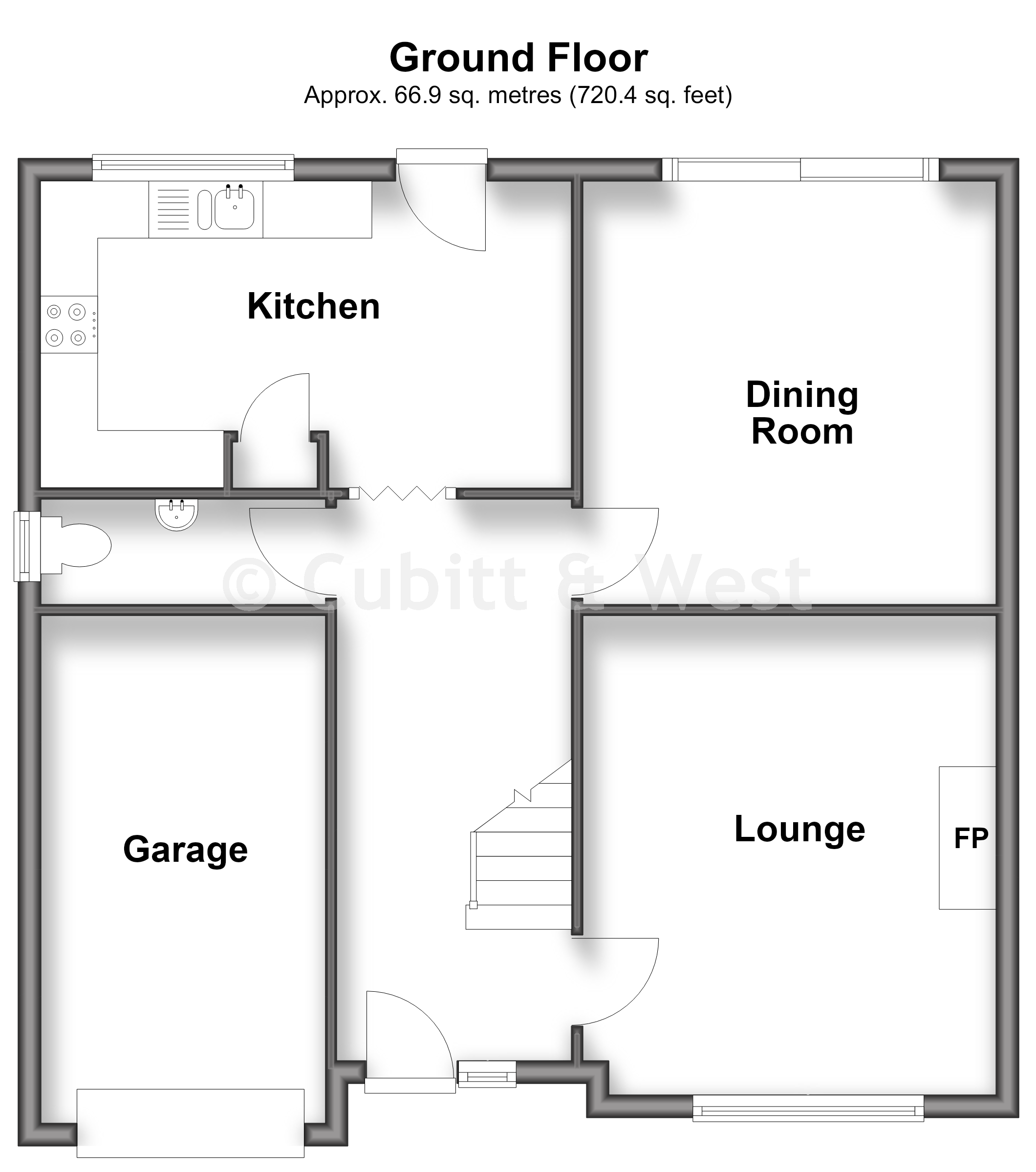 516, Southleigh Road, Emsworth floorplan