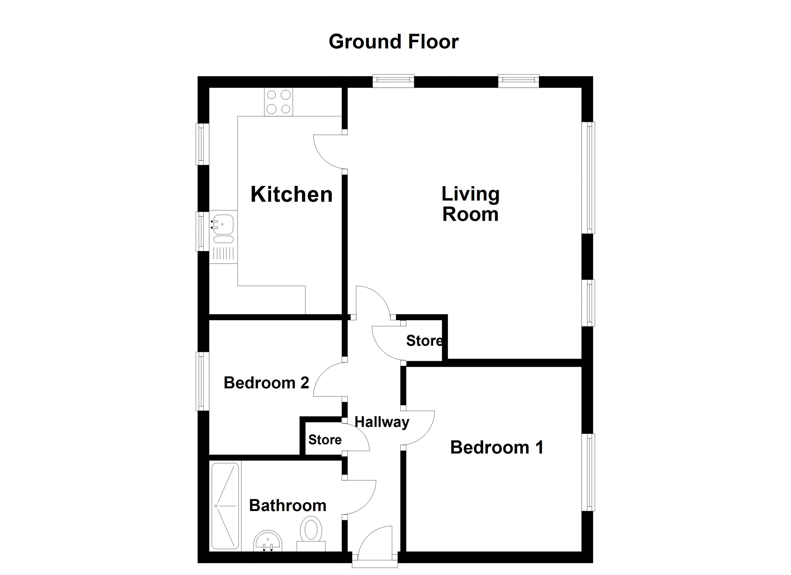 2 Bedrooms Flat to rent in Field Lane, Litherland, Liverpool L21