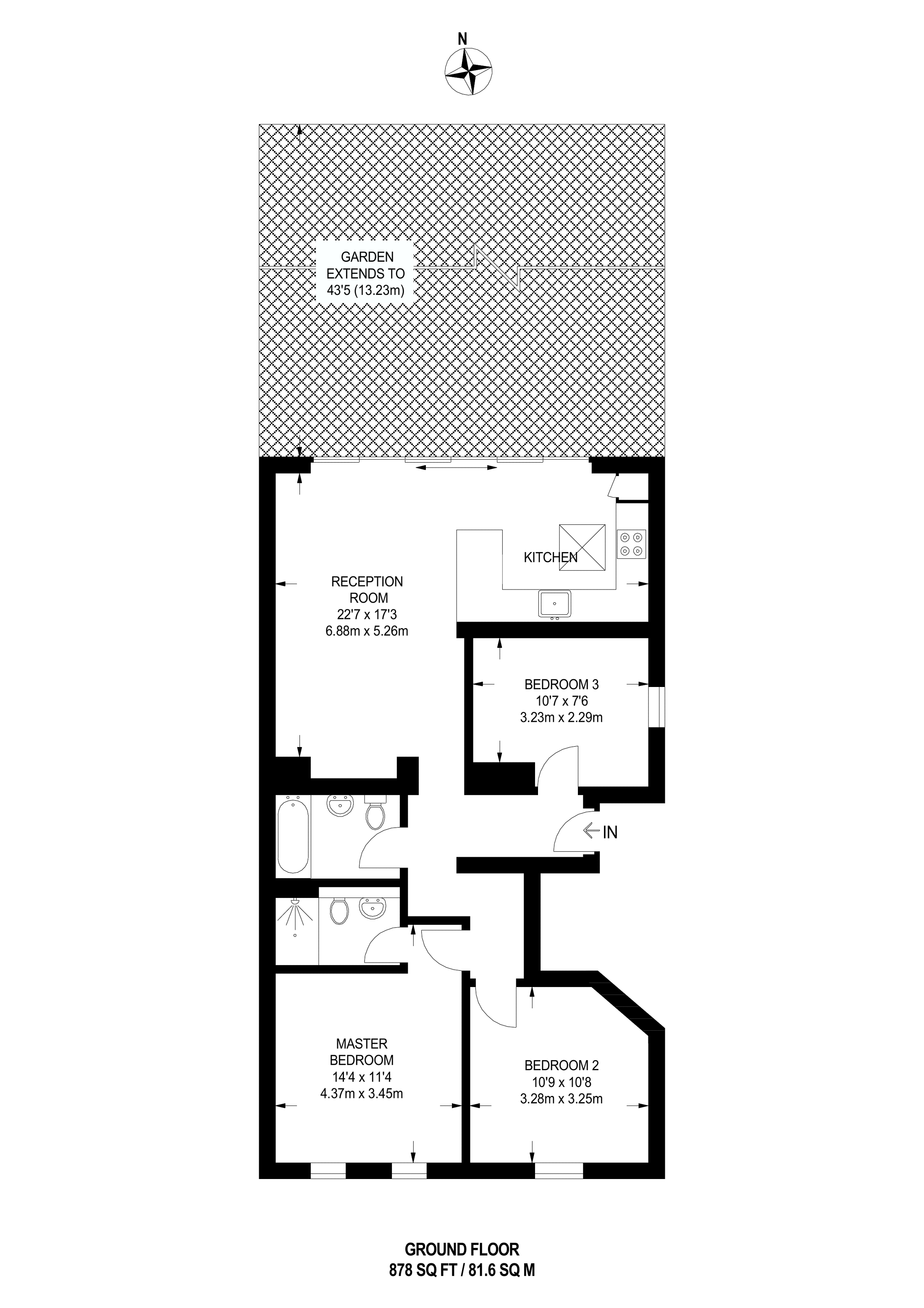 3 Bedrooms Flat for sale in Martin Way, Wimbledon SW20