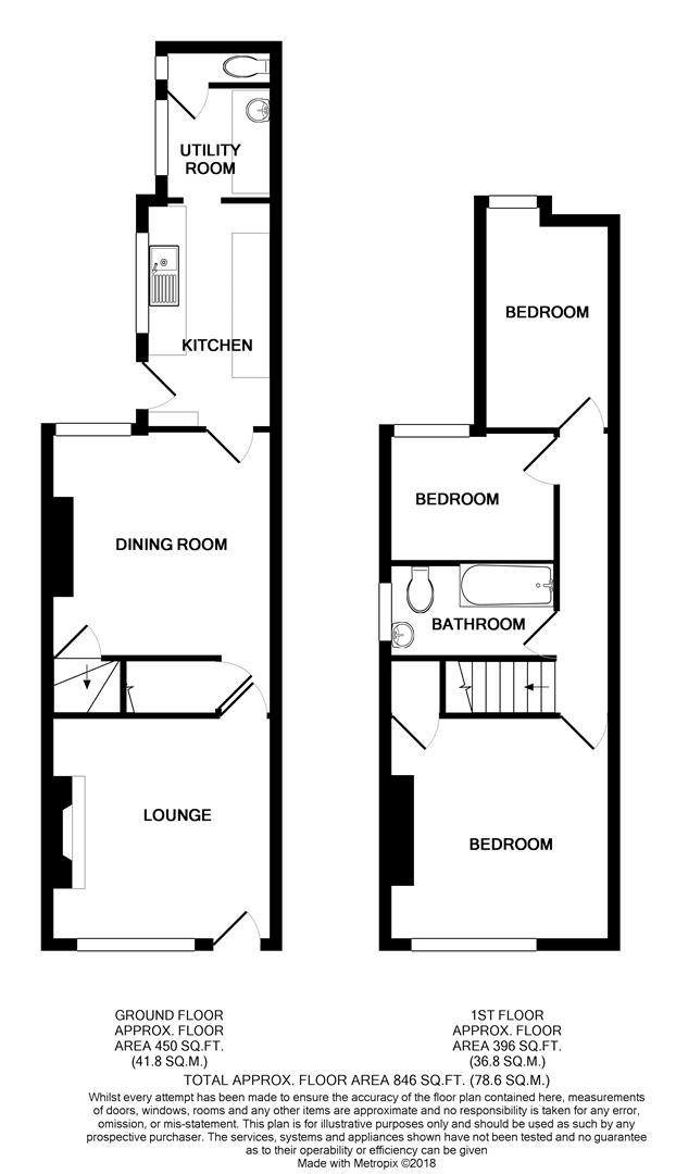 3 Bedrooms Terraced house to rent in Craven Street, Melton Mowbray LE13