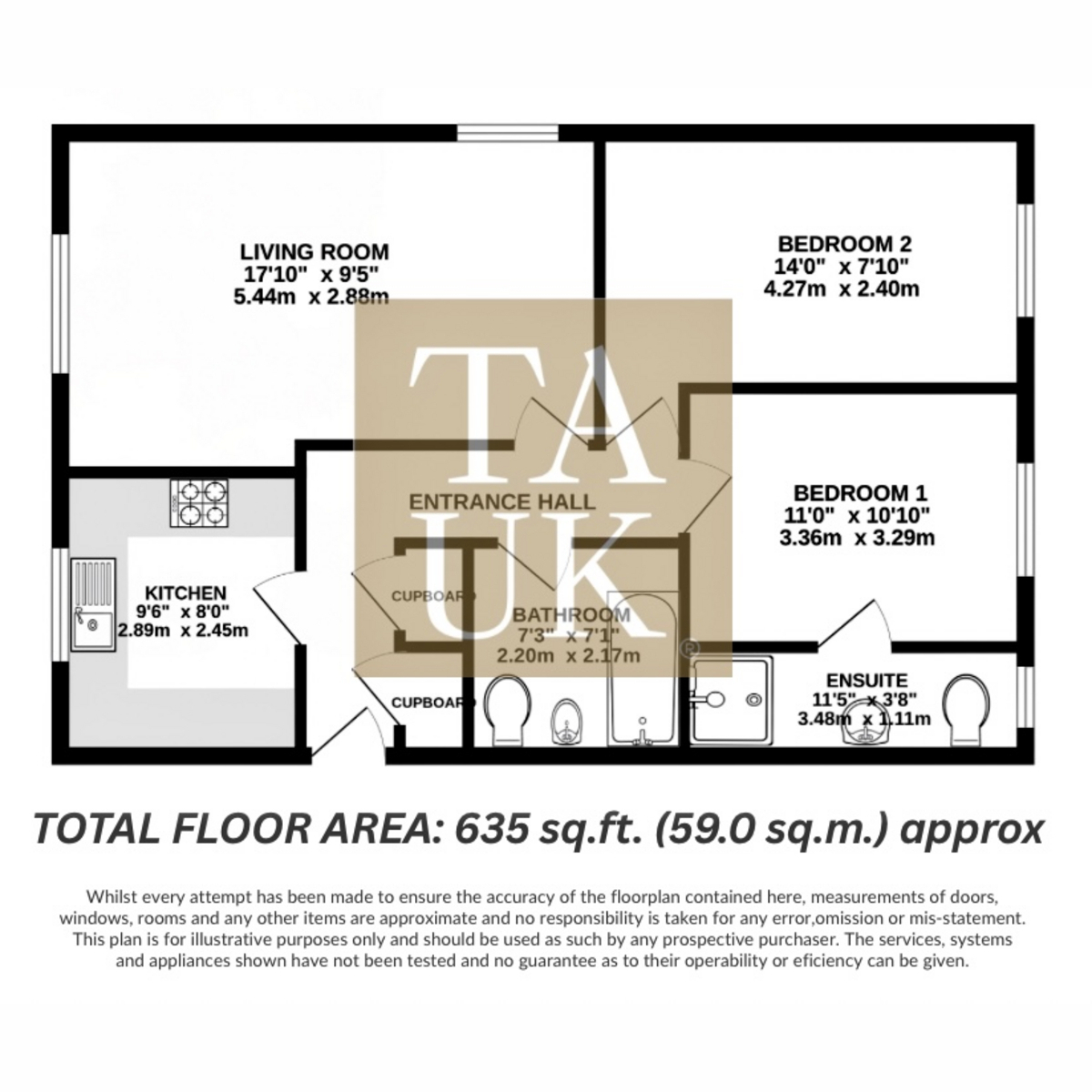 2 Page Place, Frogmore, St. Albans floorplan