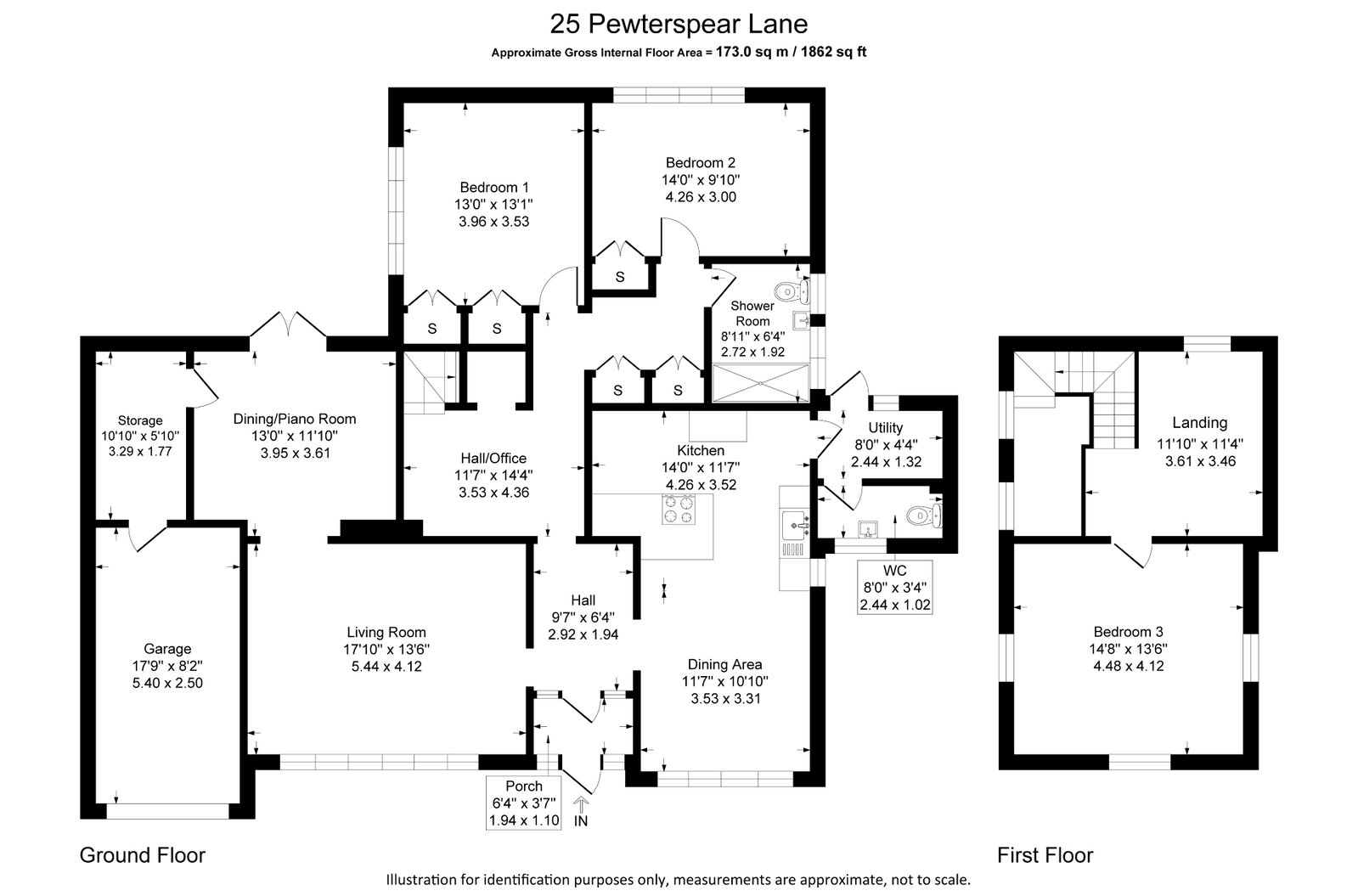 Pewterspear Lane, Warrington floorplan