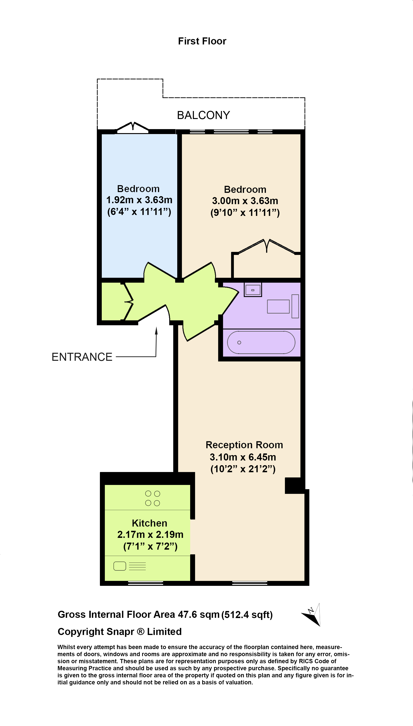 Maclise Road, London floorplan